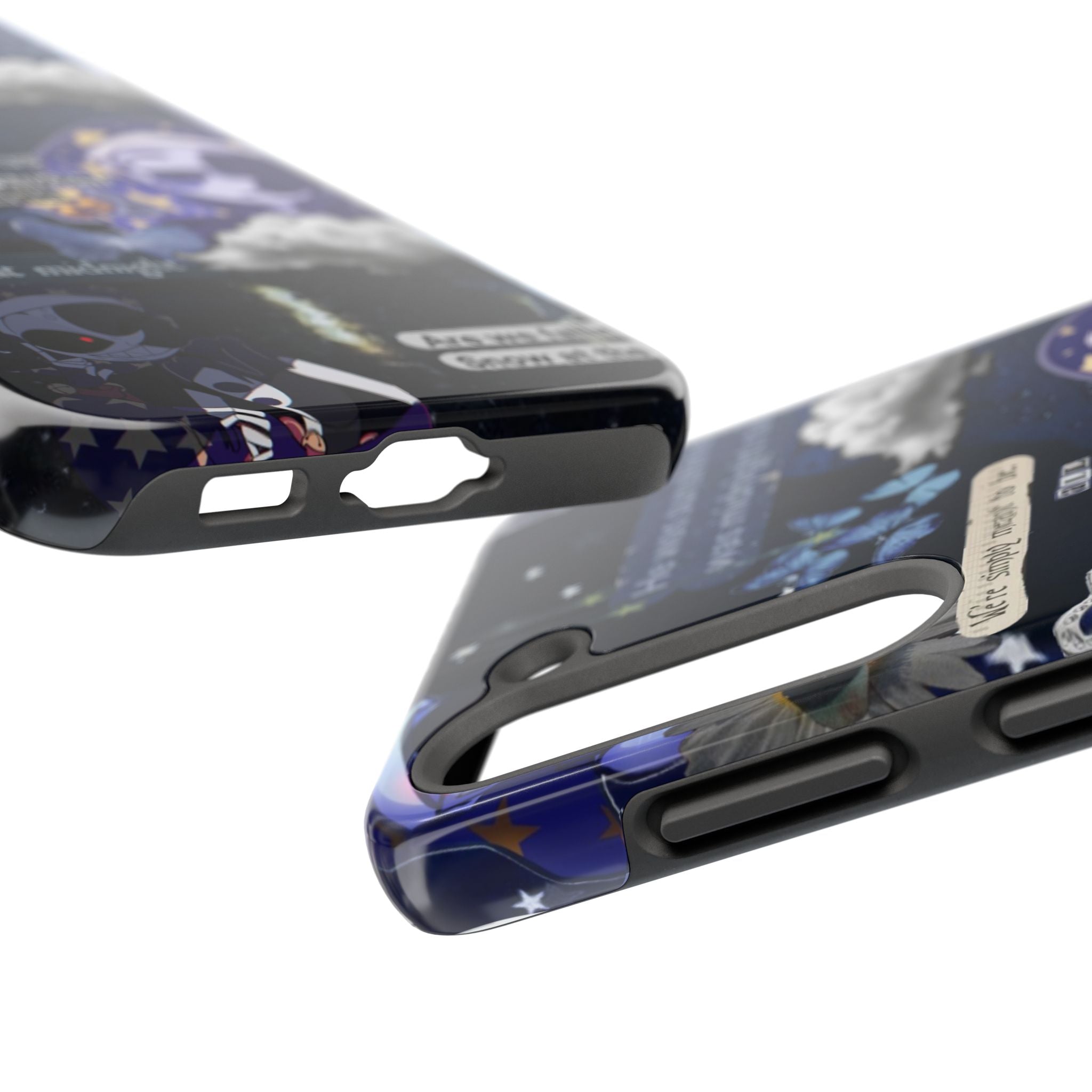 FNAF Five Nights at Freddys 5NAF Security Breach Midnight Rain Collage Phone Case | Tough Phone Case