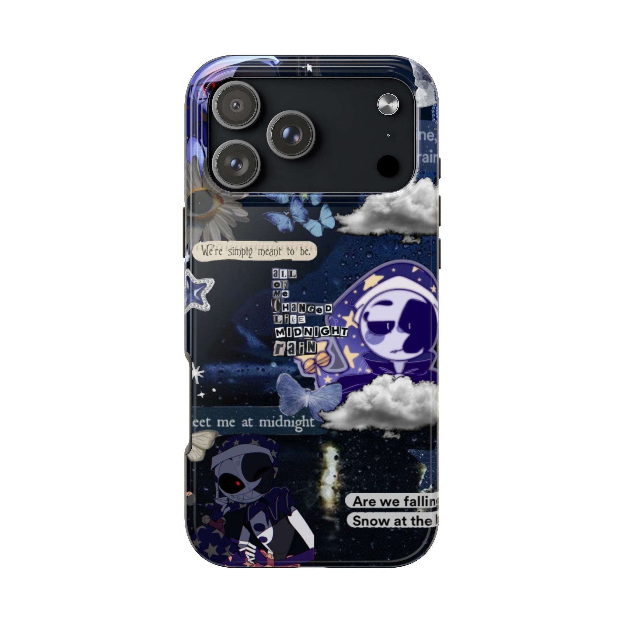 FNAF Five Nights at Freddys 5NAF Security Breach Midnight Rain Collage Phone Case | Tough Phone Case