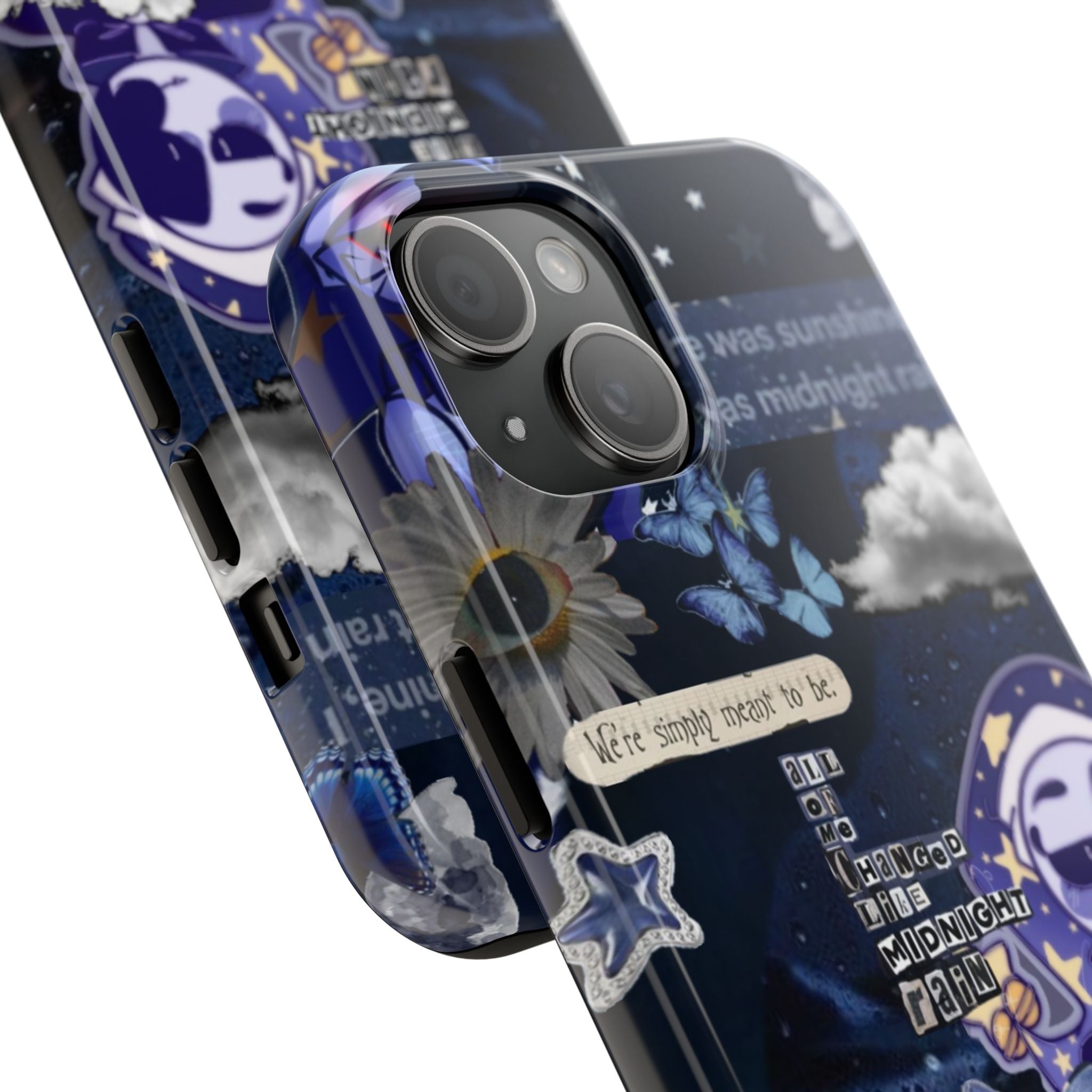 FNAF Five Nights at Freddys 5NAF Security Breach Midnight Rain Collage Phone Case | Tough Phone Case
