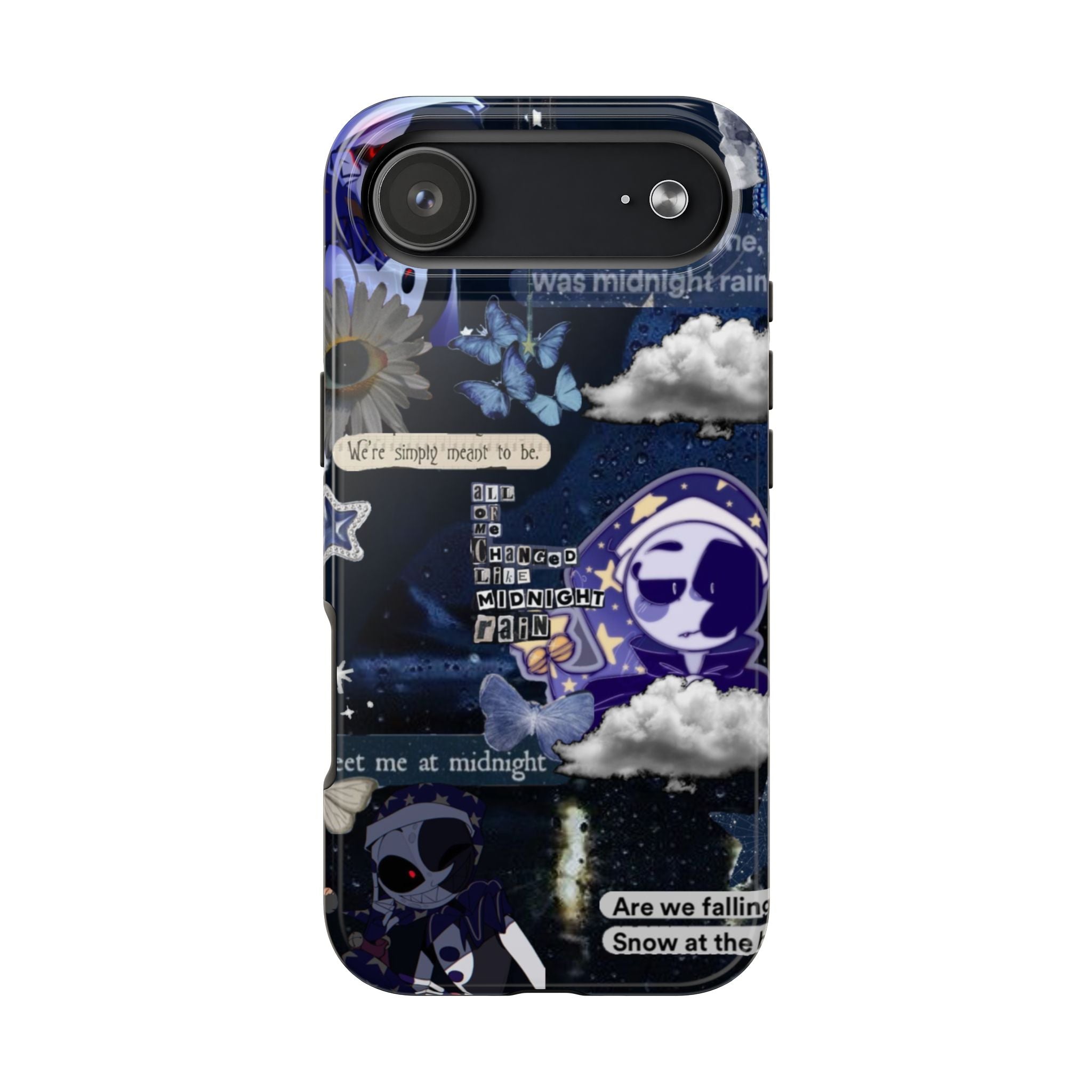 FNAF Five Nights at Freddys 5NAF Security Breach Midnight Rain Collage Phone Case | Tough Phone Case