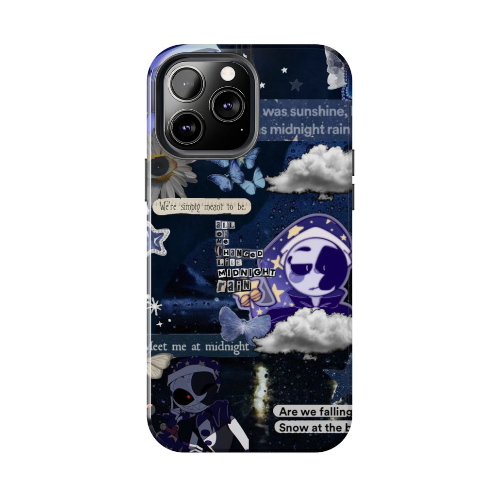 FNAF Five Nights at Freddys 5NAF Security Breach Midnight Rain Collage Phone Case | Tough Phone Case