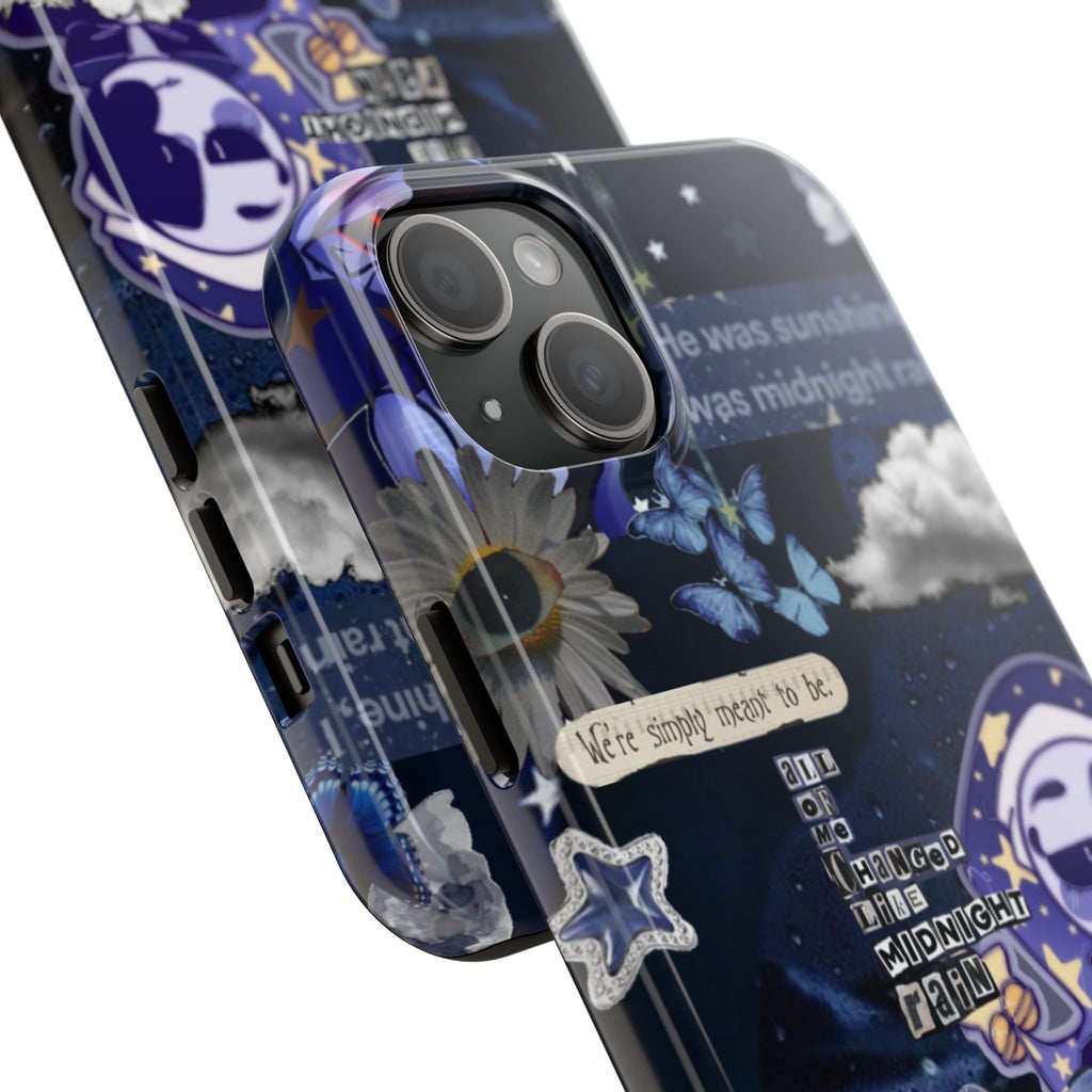 FNAF Five Nights at Freddys 5NAF Security Breach Midnight Rain Collage Phone Case | Tough Phone Case