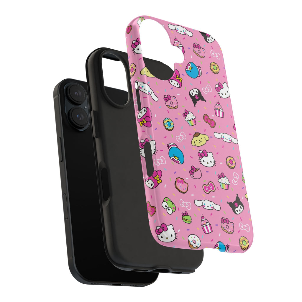 Sanrio Hello Kitty Characters Pattern Phone Case | Tough Phone Cases