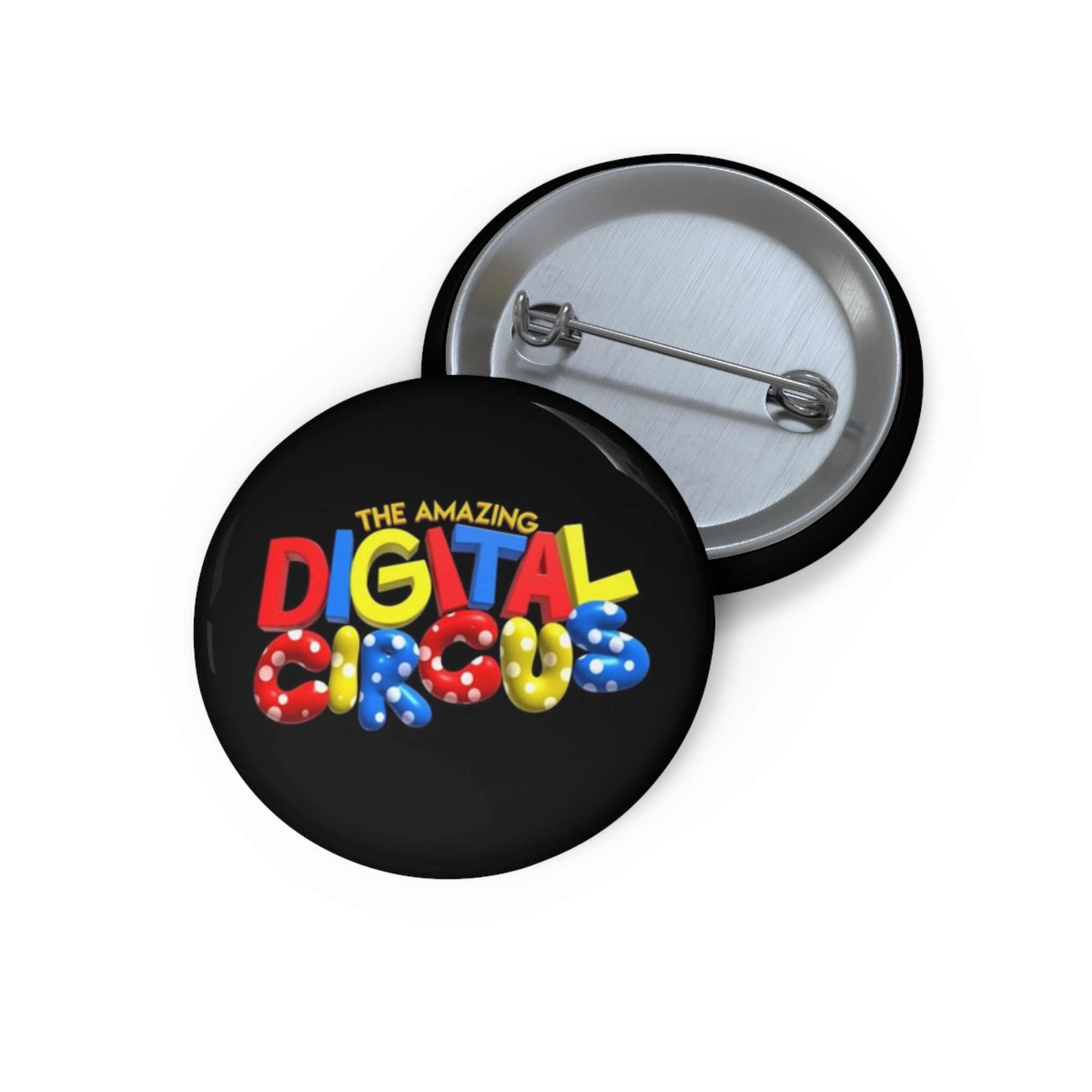 The Amazing Digital Circus Pin Button | Colorful Logo Badge