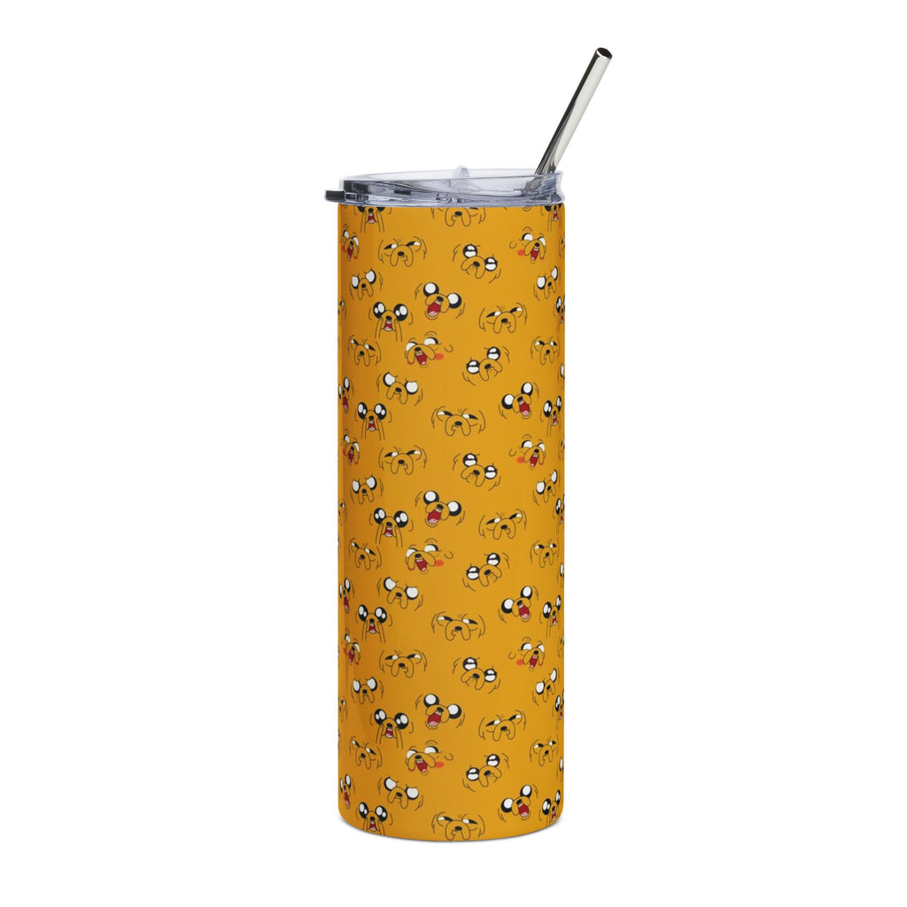 Adventure Time Jake Cute Beagle Pattern Stainless Steel Tumbler | 20oz Skinny Tumbler