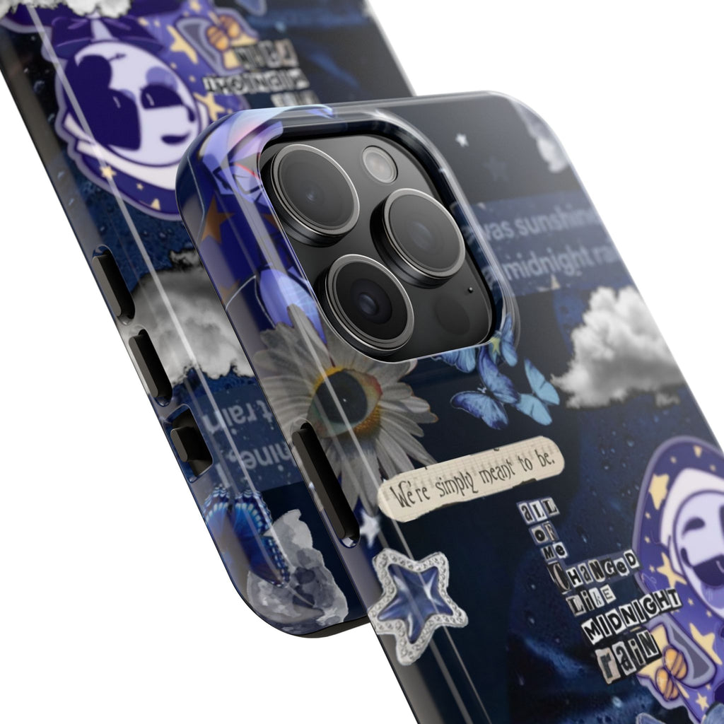 FNAF Five Nights at Freddys 5NAF Security Breach Midnight Rain Collage Phone Case | Tough Phone Case