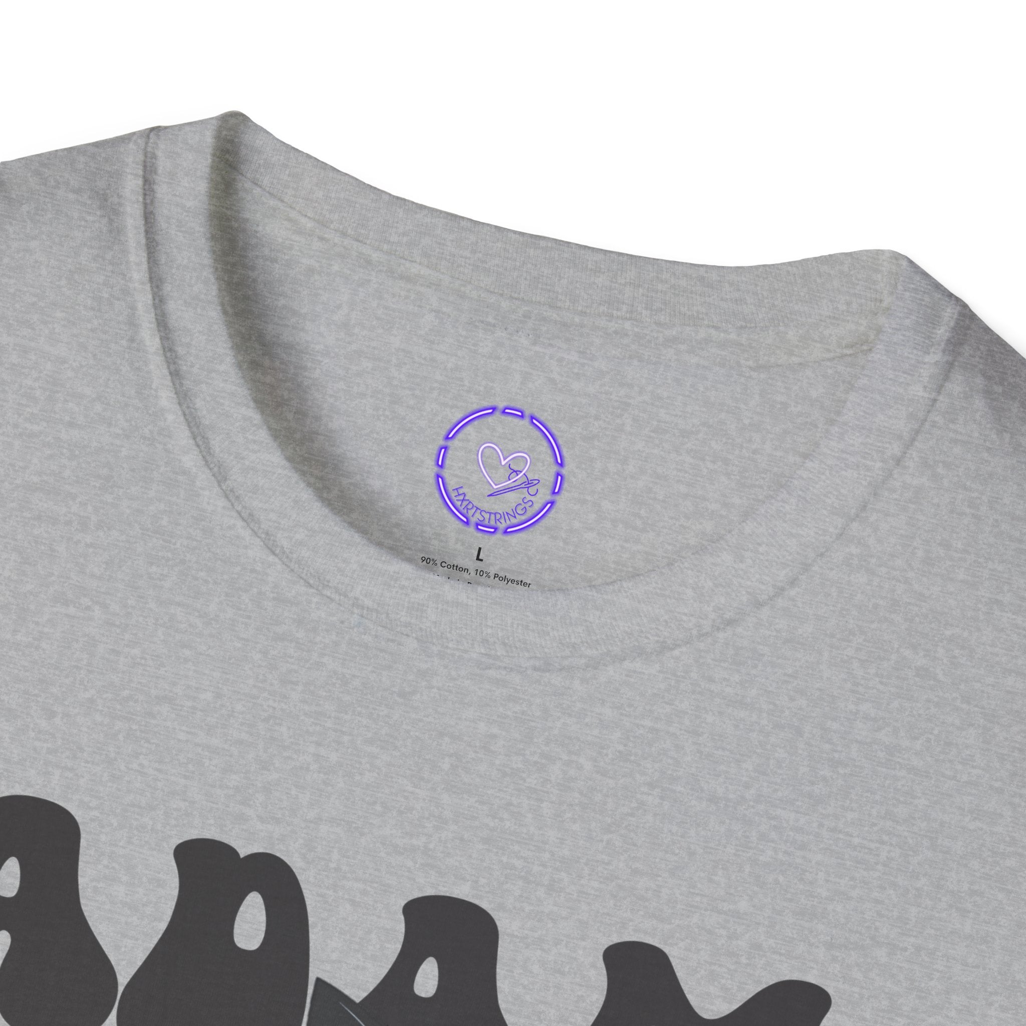 Adam Hazbin Hotel Repeated Graphic T-Shirt | Retro Psychedelic Character Illustration