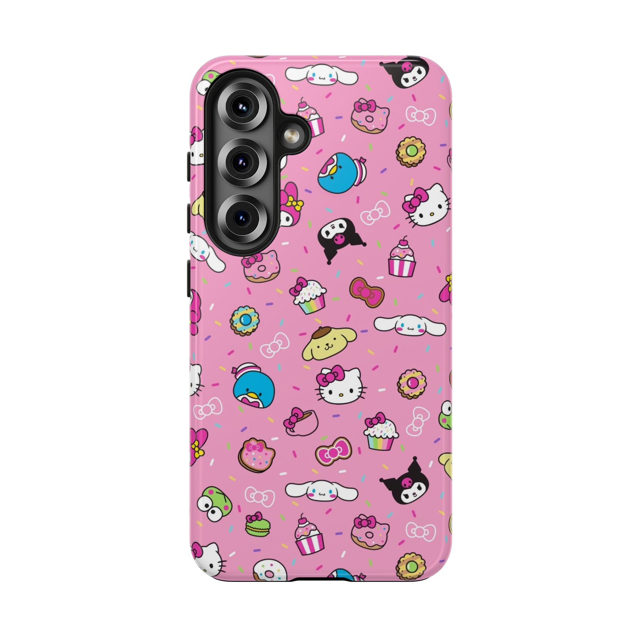 Sanrio Hello Kitty Characters Pattern Phone Case | Tough Phone Cases