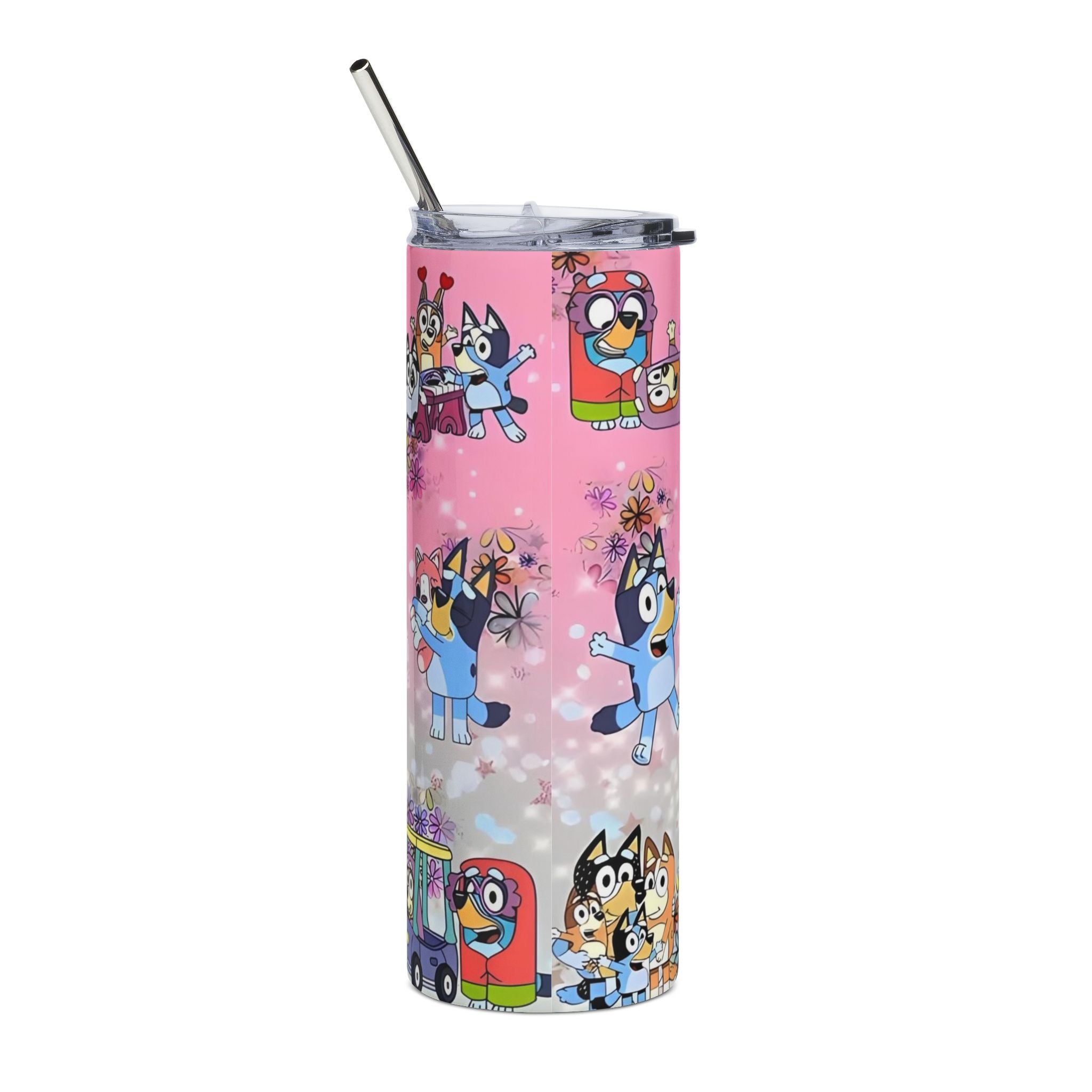 Bluey Characters Tumbler | 20oz Stainless Steel Travel Cup