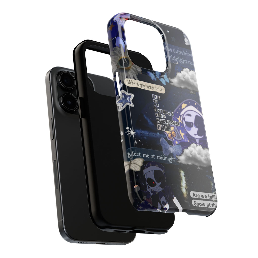 FNAF Five Nights at Freddys 5NAF Security Breach Midnight Rain Collage Phone Case | Tough Phone Case