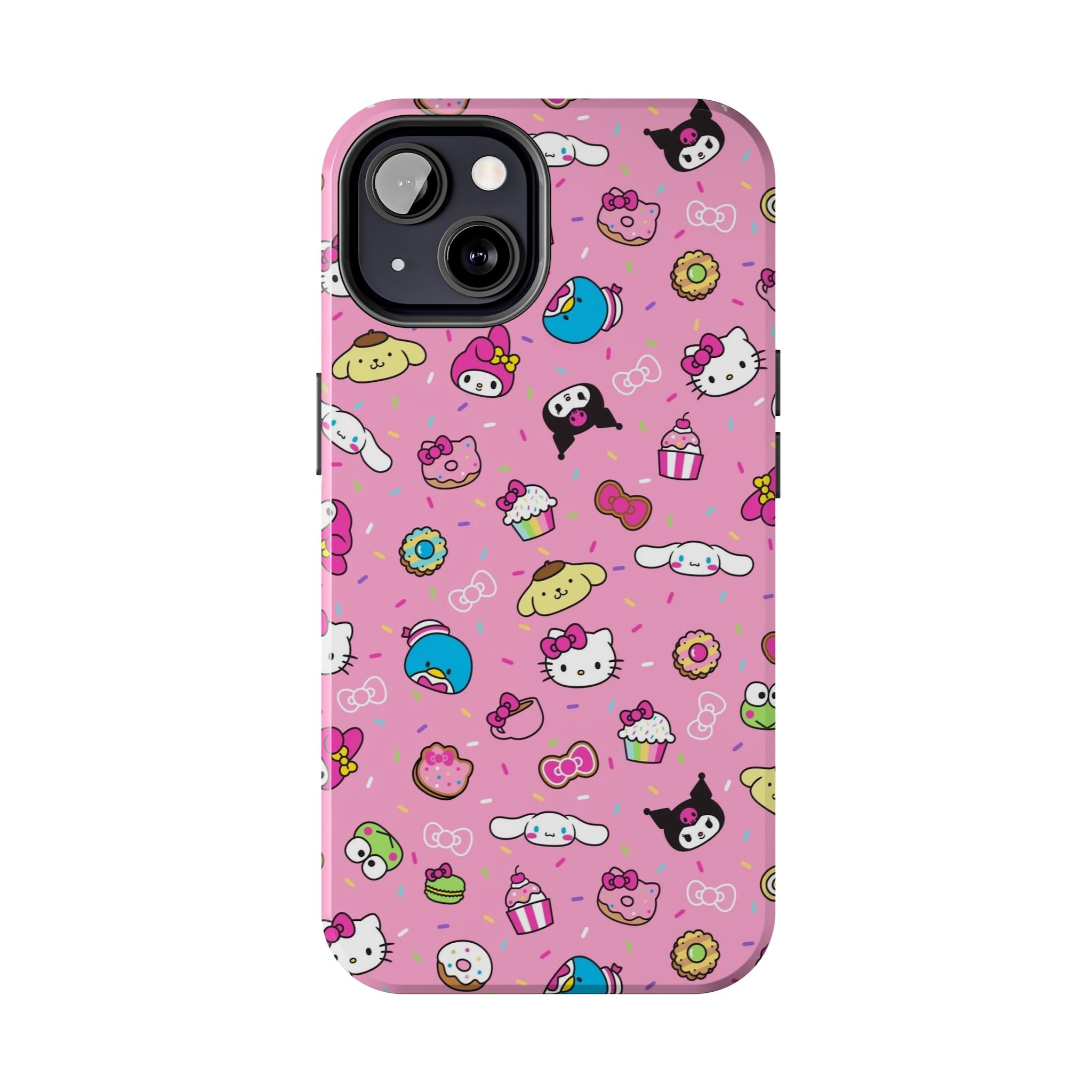 Sanrio Hello Kitty Characters Pattern Phone Case | Tough Phone Cases