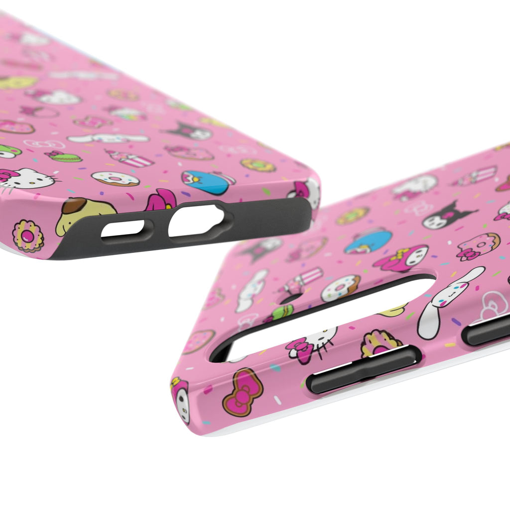 Sanrio Hello Kitty Characters Pattern Phone Case | Tough Phone Cases