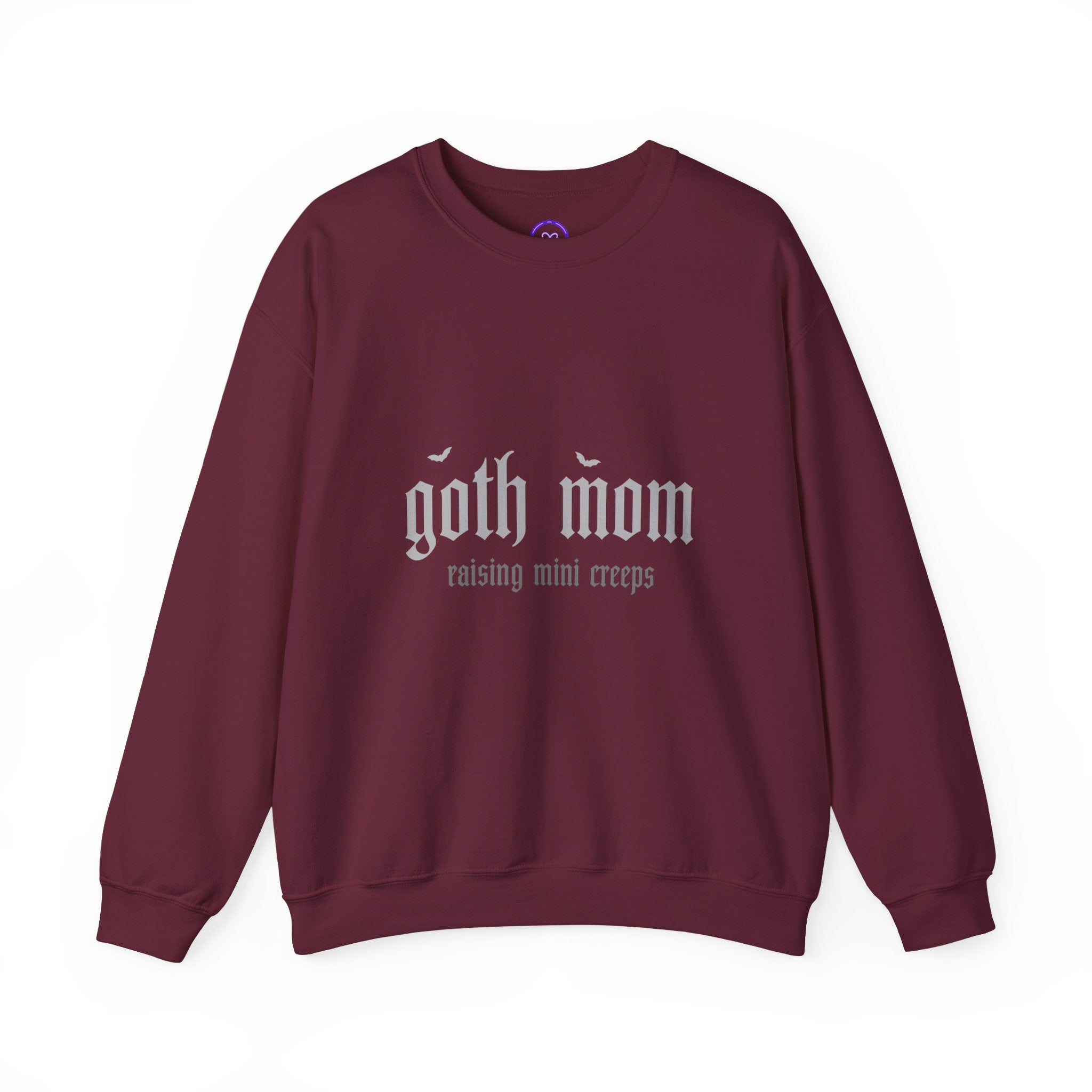 goth mom raising mini creeps Sweatshirt | Goth Motherhood Crewneck