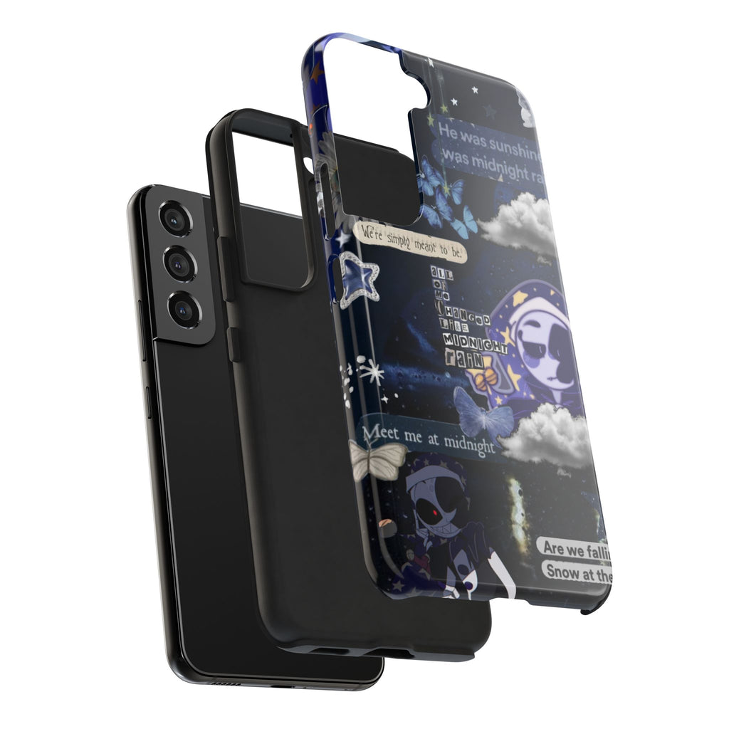 FNAF Five Nights at Freddys 5NAF Security Breach Midnight Rain Collage Phone Case | Tough Phone Case