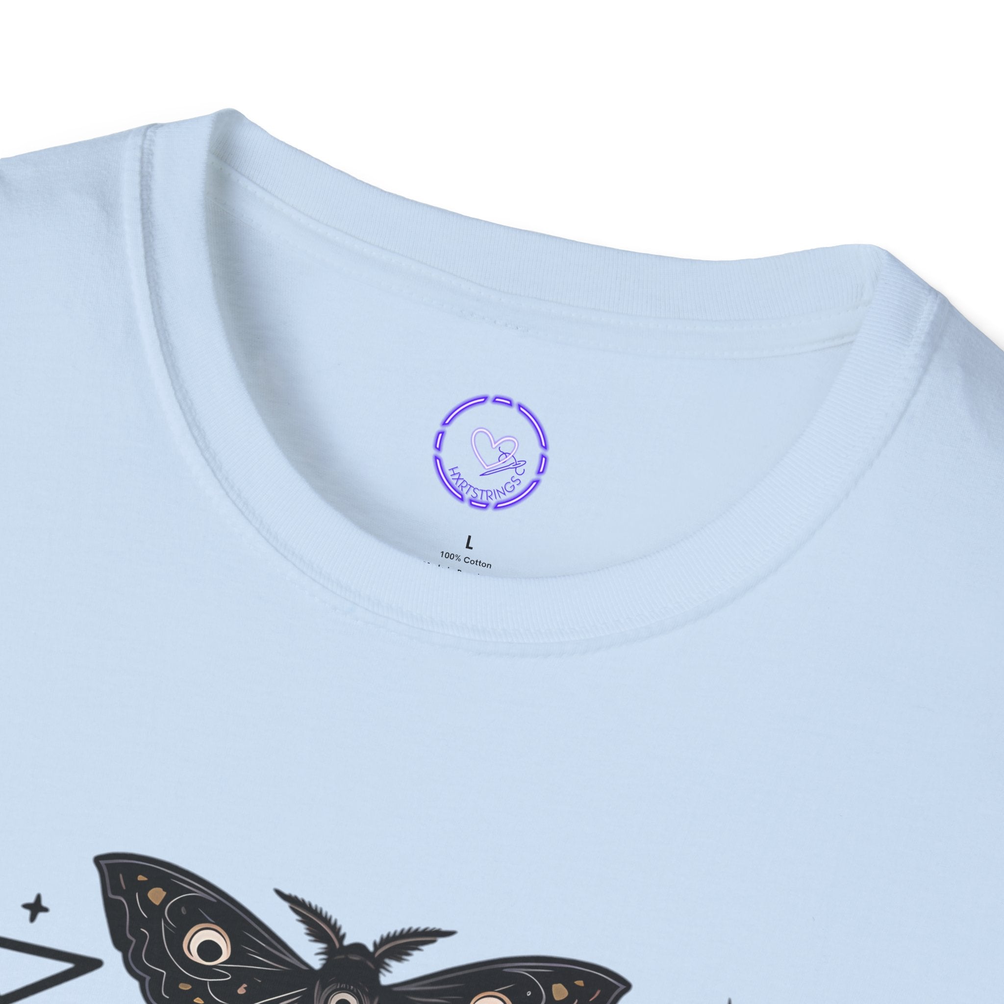 Stay Weird witchy symbols T-Shirt | moth, candle, potion, tarot art