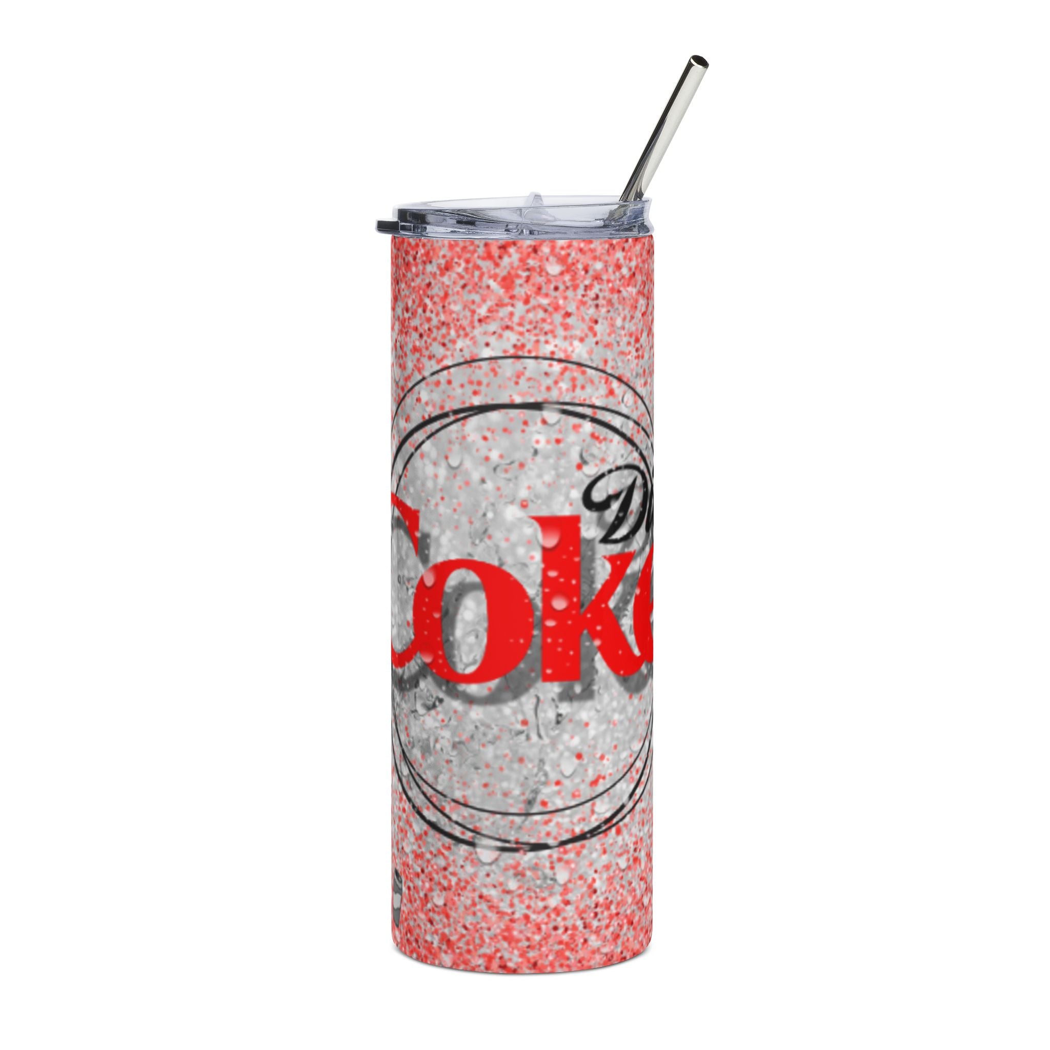 Diet Coke Sparkle Glitter Tumbler 20oz