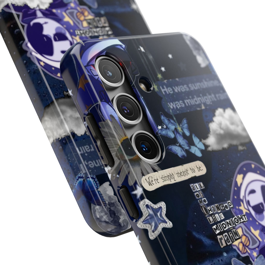 FNAF Five Nights at Freddys 5NAF Security Breach Midnight Rain Collage Phone Case | Tough Phone Case