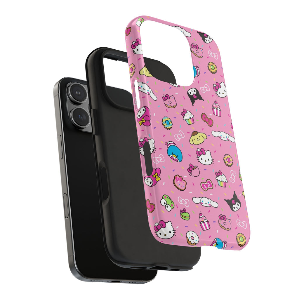 Sanrio Hello Kitty Characters Pattern Phone Case | Tough Phone Cases