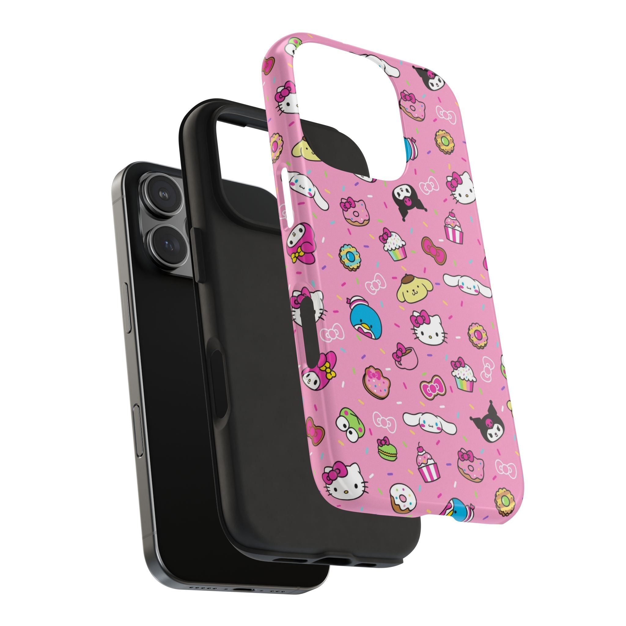 Sanrio Hello Kitty Characters Pattern Phone Case | Tough Phone Cases