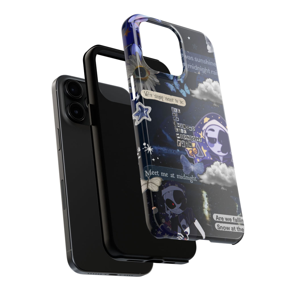 FNAF Five Nights at Freddys 5NAF Security Breach Midnight Rain Collage Phone Case | Tough Phone Case