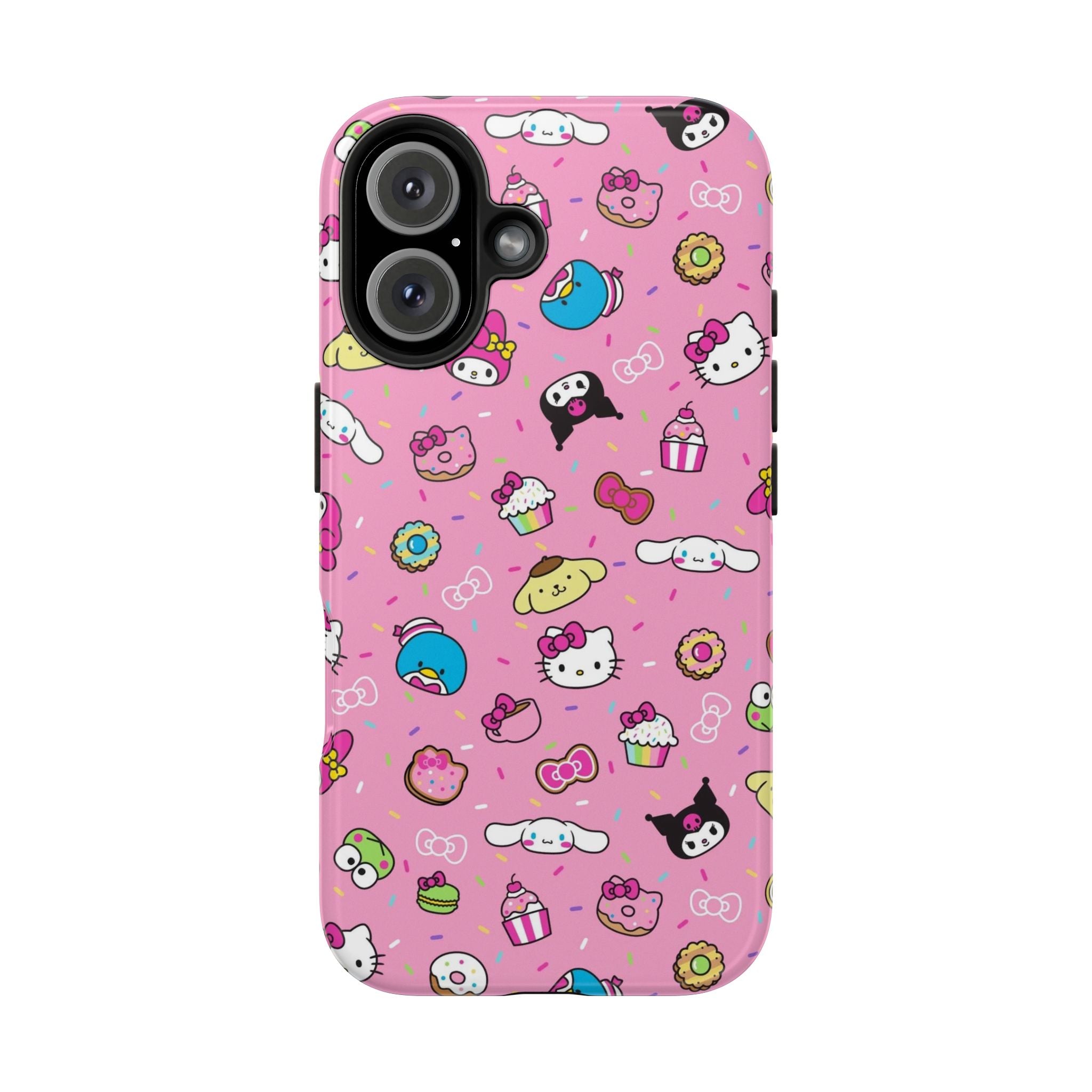 Sanrio Hello Kitty Characters Pattern Phone Case | Tough Phone Cases