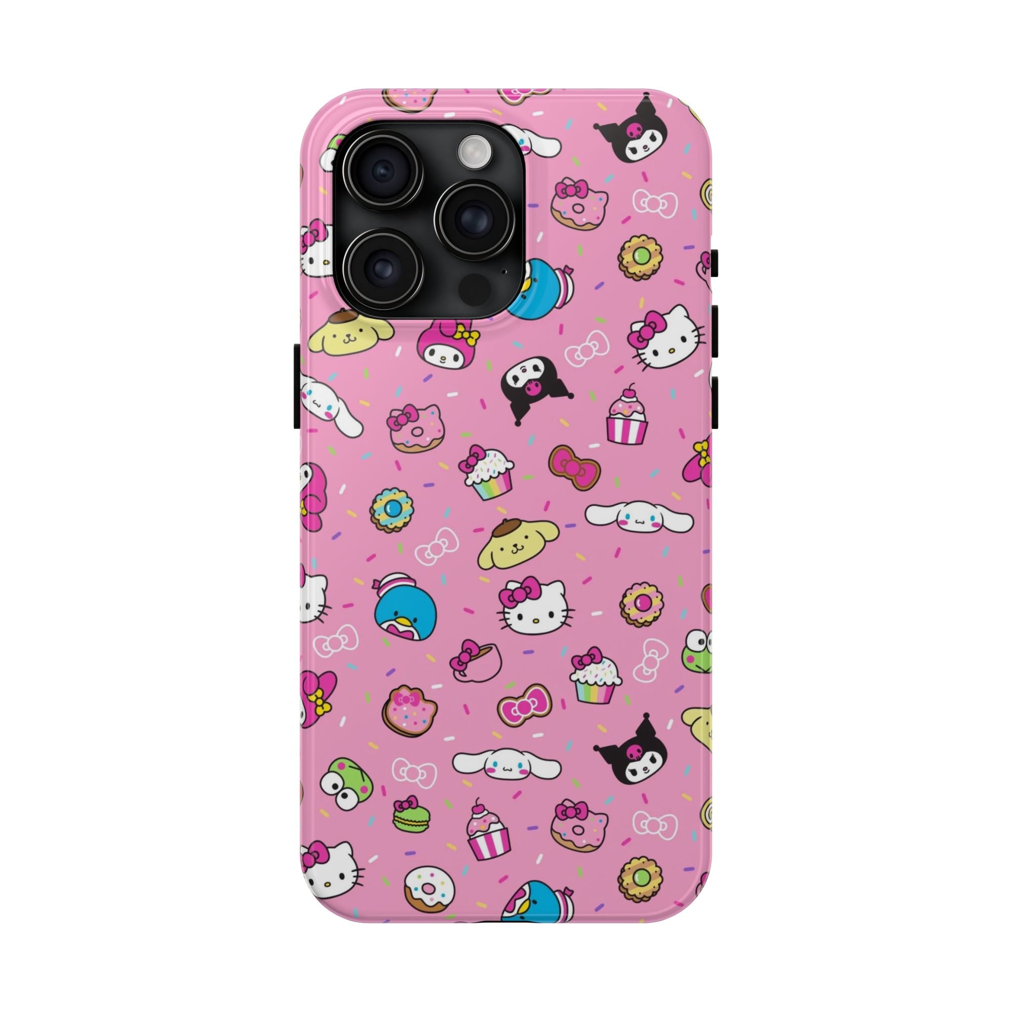 Sanrio Hello Kitty Characters Pattern Phone Case | Tough Phone Cases