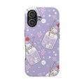 Kuromi Sanrio Kawaii Seal Bubble Tea Phone Case | Tough Phone Case