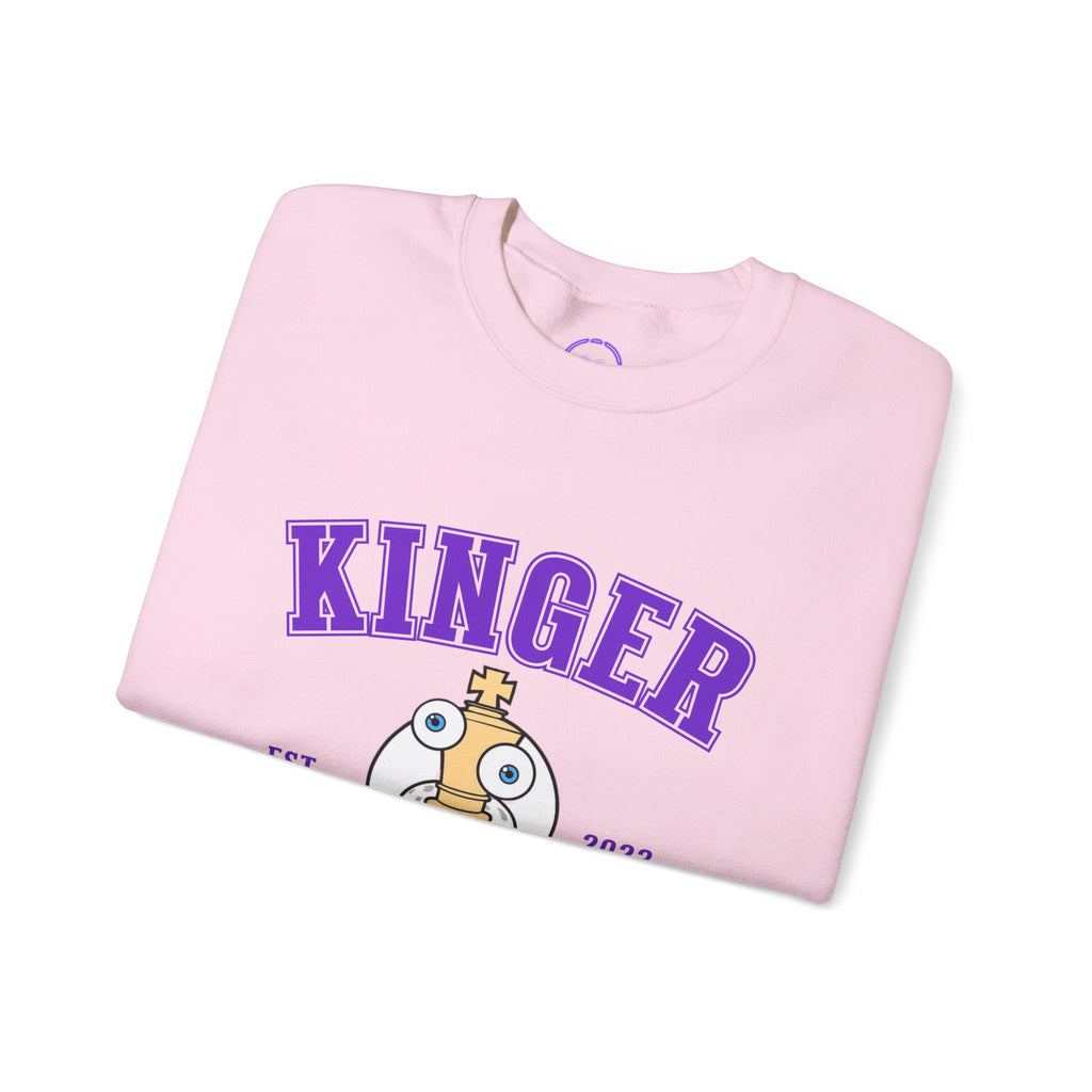 The Amazing Digital Circus Kinger Chess King Mascot Crewneck Sweatshirt | Collegiate Logo, Established 2023