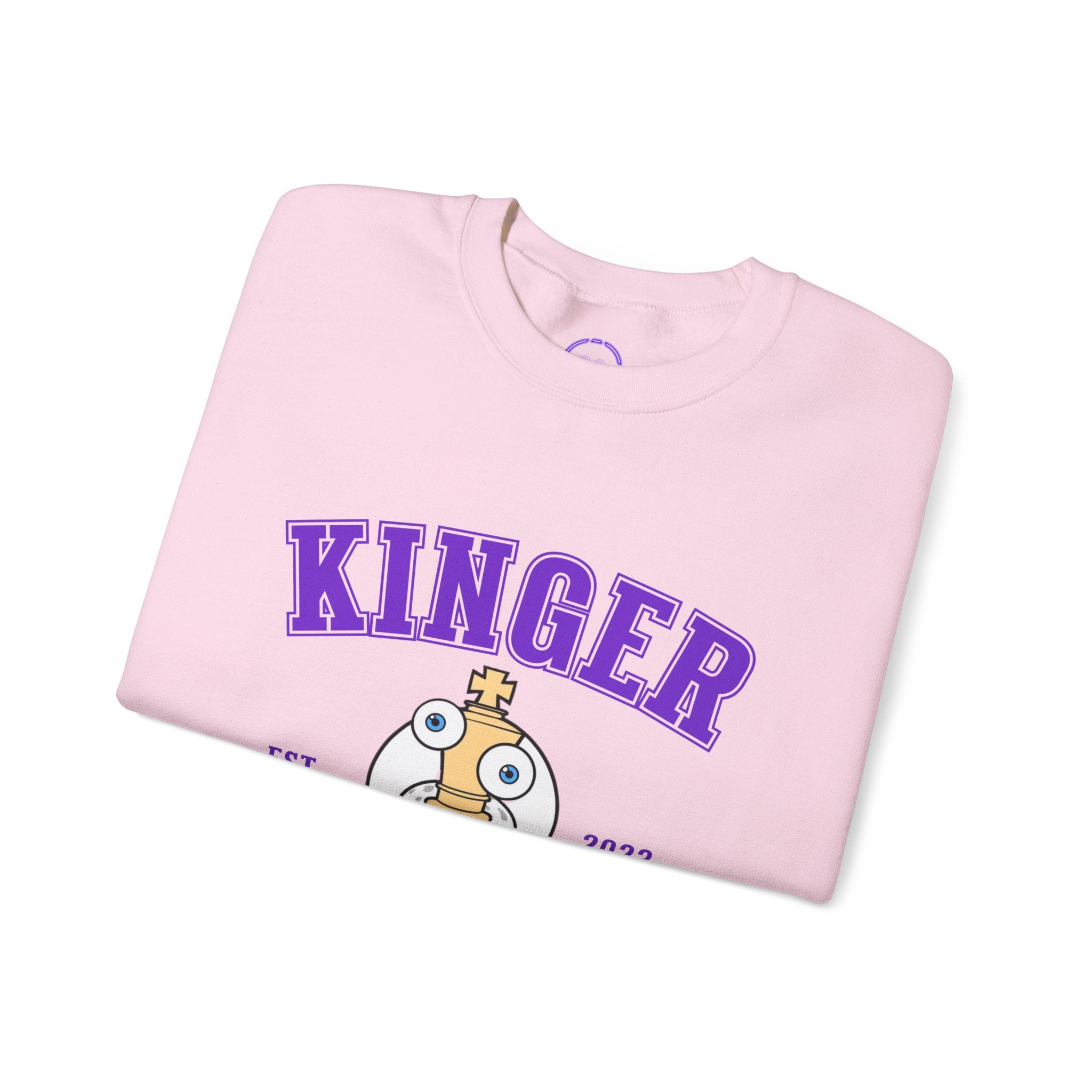 The Amazing Digital Circus Kinger Chess King Mascot Crewneck Sweatshirt | Collegiate Logo, Established 2023