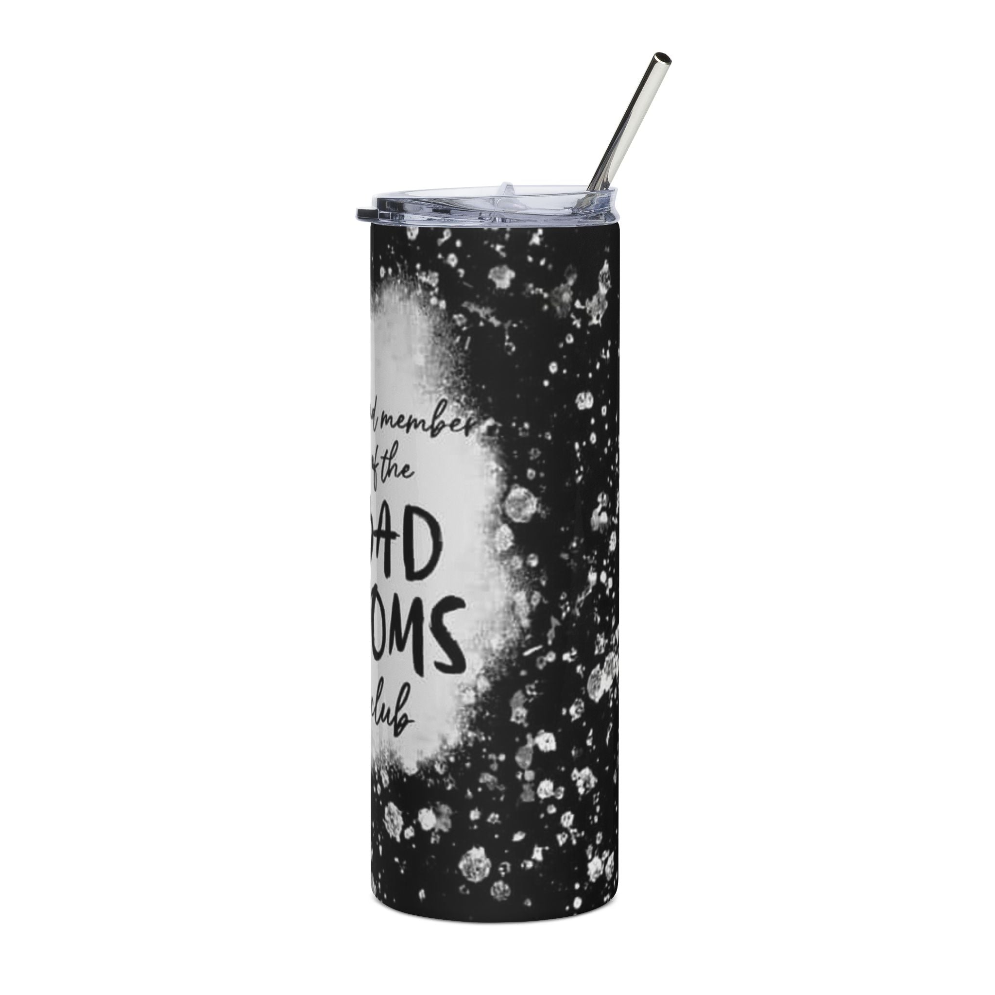 Bad Moms Club peace sign Tumbler | 20oz stainless steel travel cup