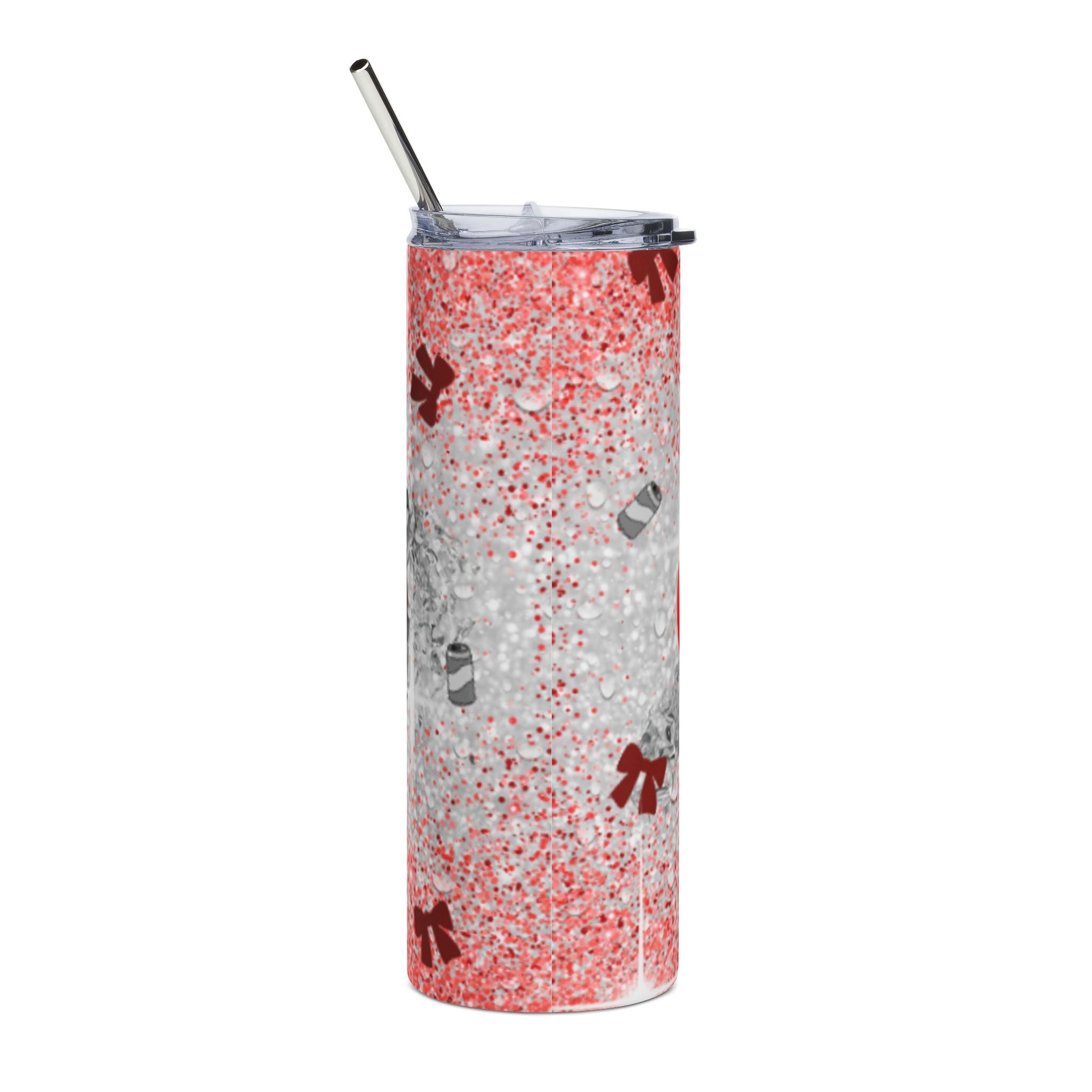 Diet Coke Sparkle Glitter Tumbler 20oz