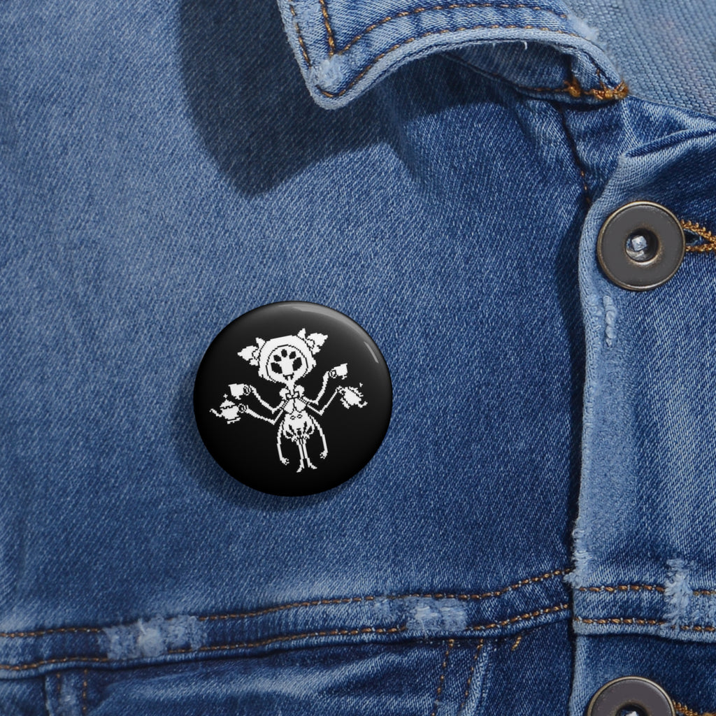 Undertale Muffet Spooky Spider Skull pin button | Badge