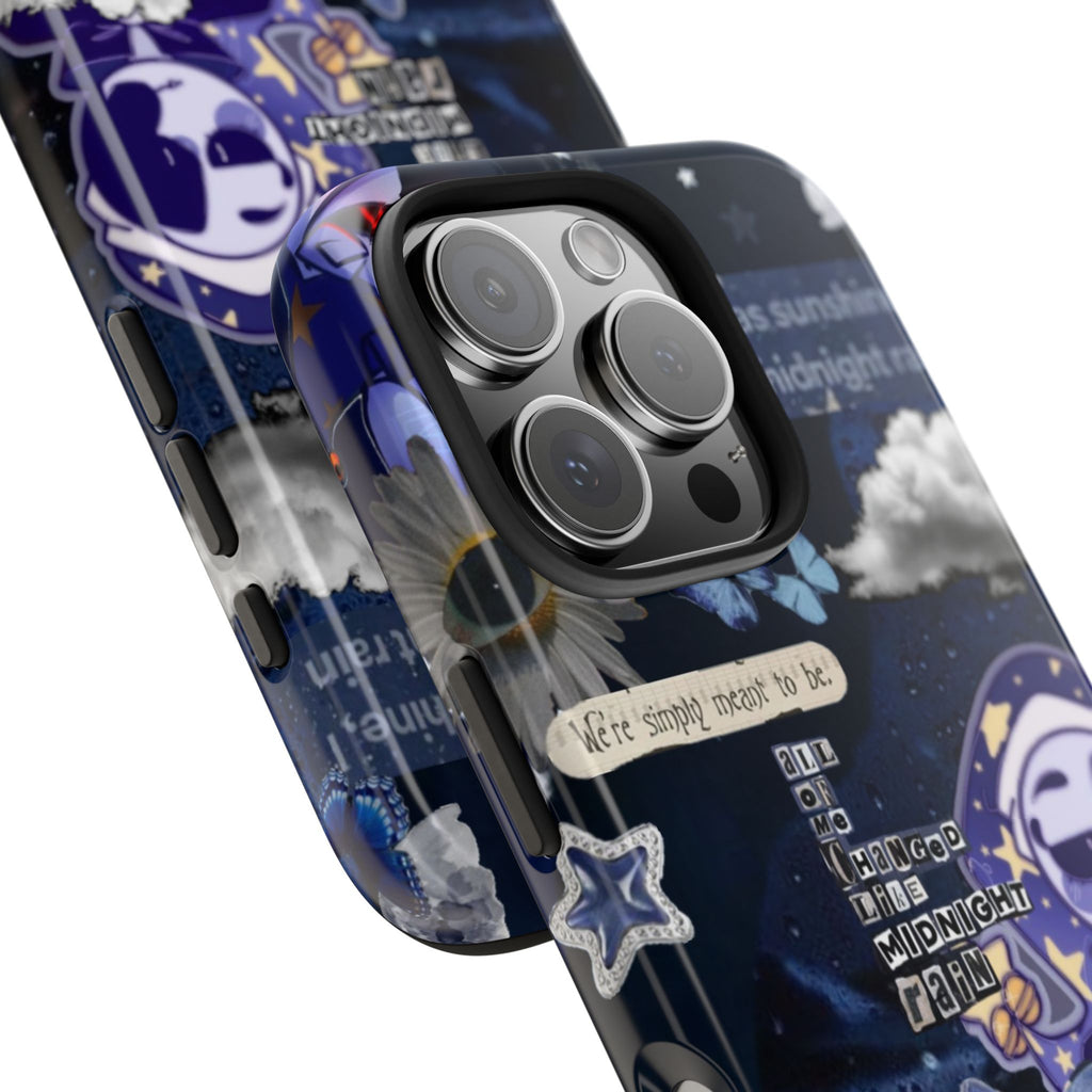 FNAF Five Nights at Freddys 5NAF Security Breach Midnight Rain Collage Phone Case | Tough Phone Case