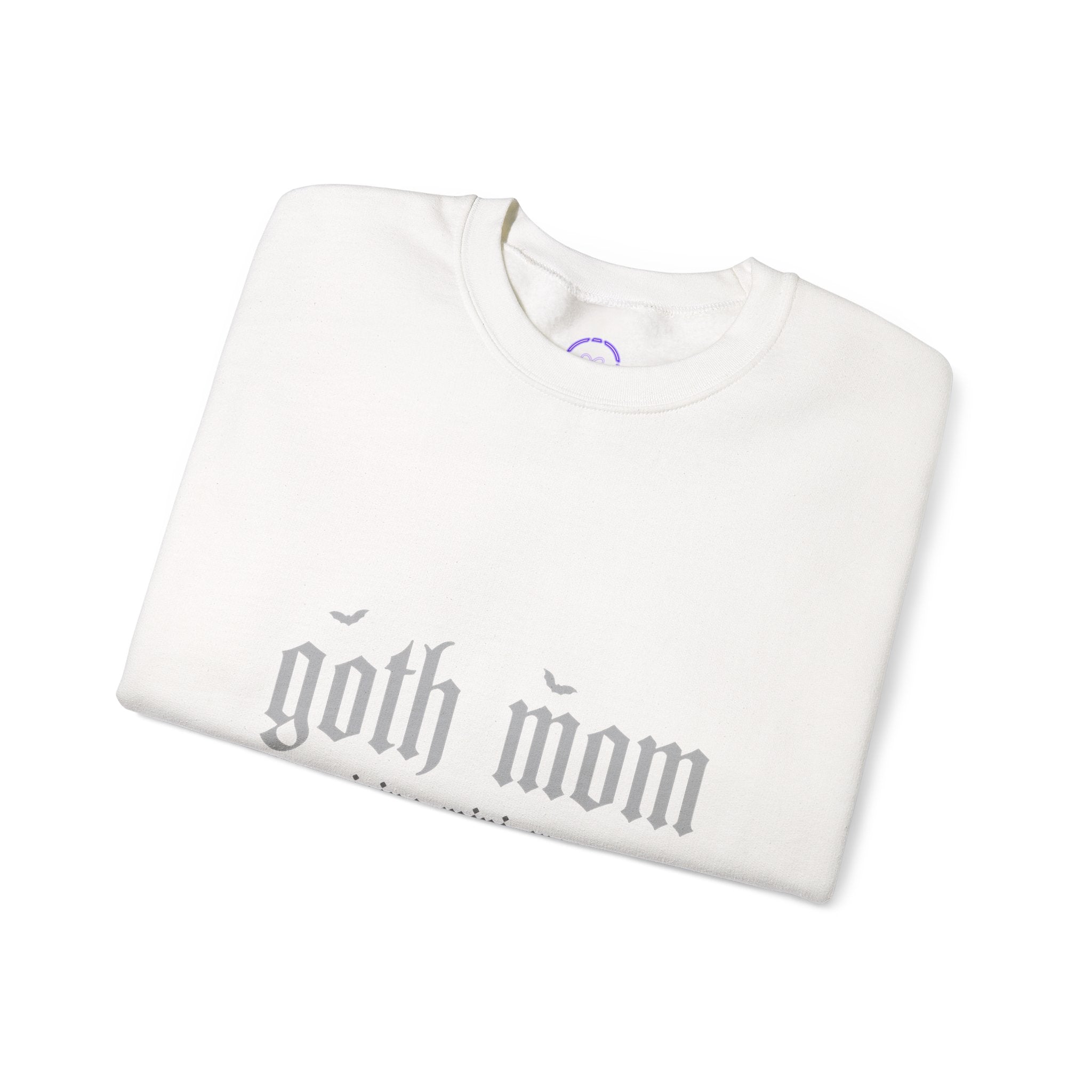 goth mom raising mini creeps Sweatshirt | Goth Motherhood Crewneck