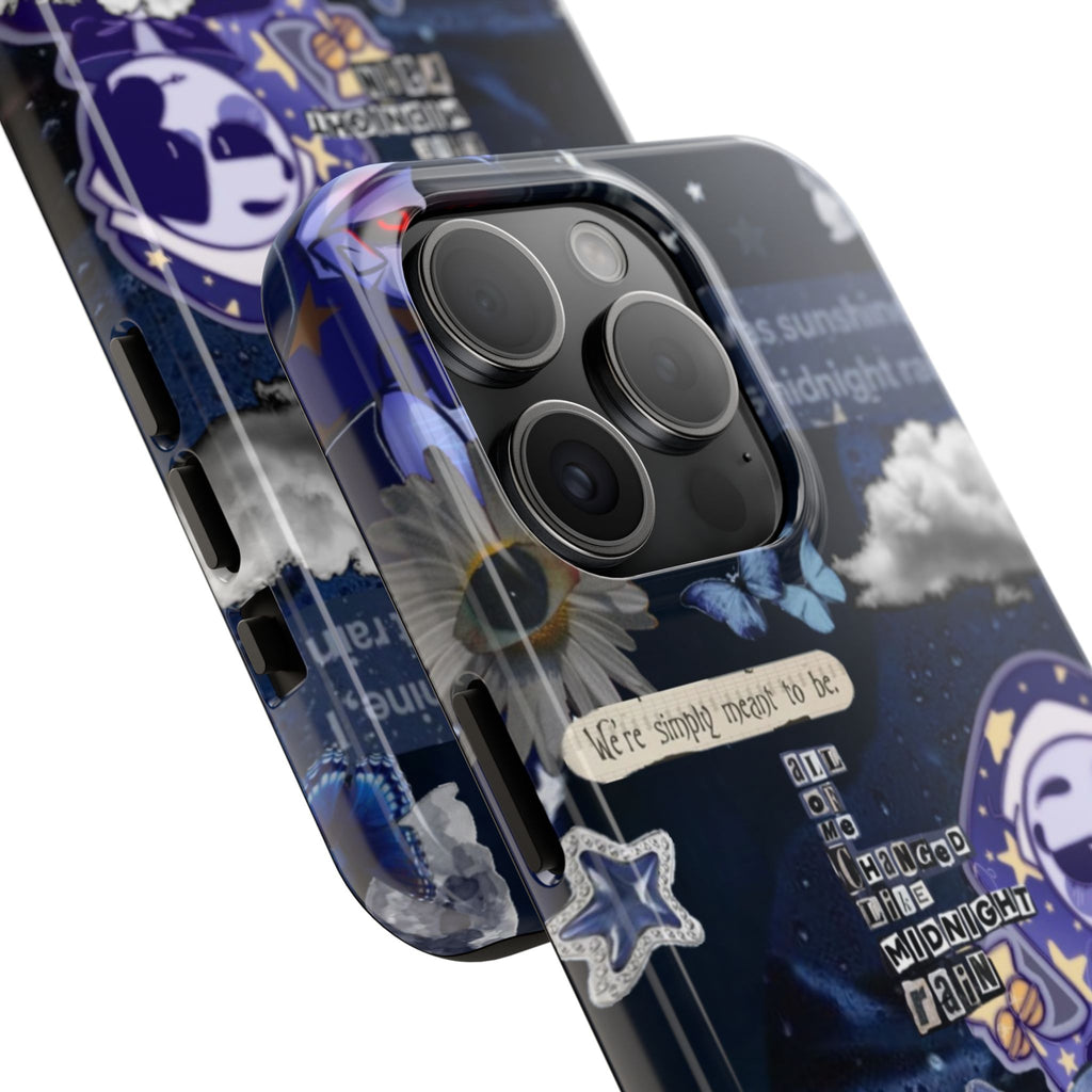 FNAF Five Nights at Freddys 5NAF Security Breach Midnight Rain Collage Phone Case | Tough Phone Case