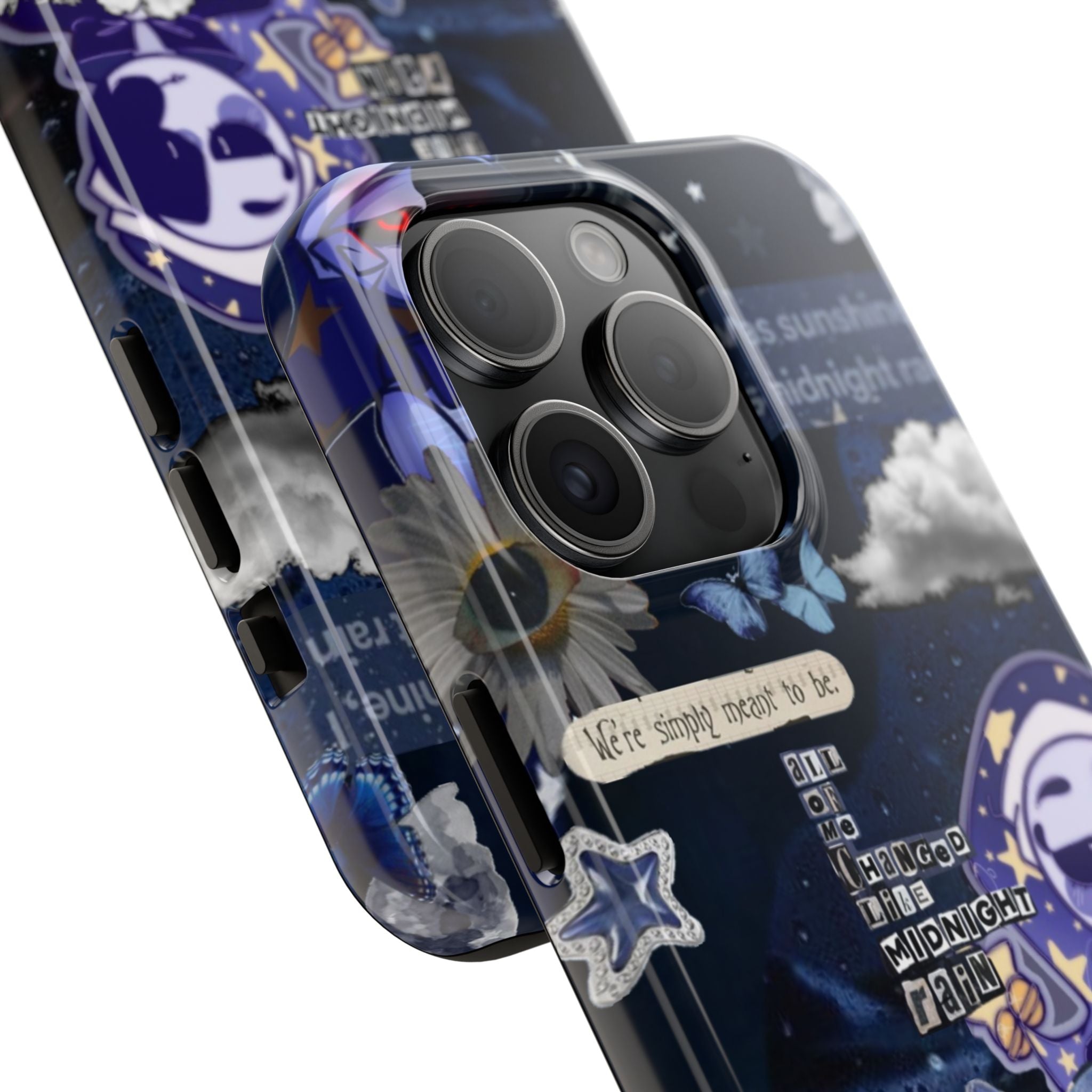 FNAF Five Nights at Freddys 5NAF Security Breach Midnight Rain Collage Phone Case | Tough Phone Case