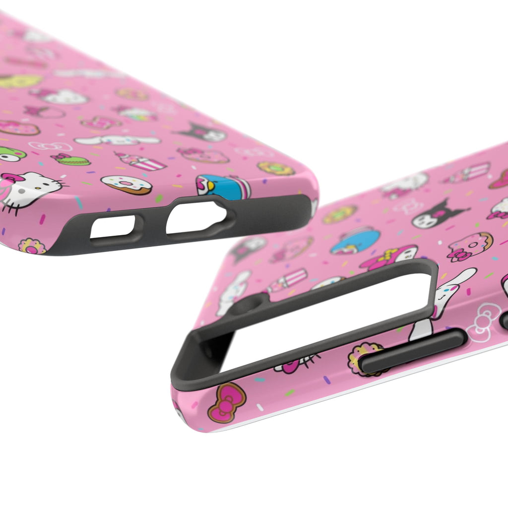 Sanrio Hello Kitty Characters Pattern Phone Case | Tough Phone Cases