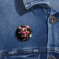FNAF 5NAF Five Nights at Freddys Mangle Funtime Foxy Animatronic Pin Button | 1.25in Round Badge