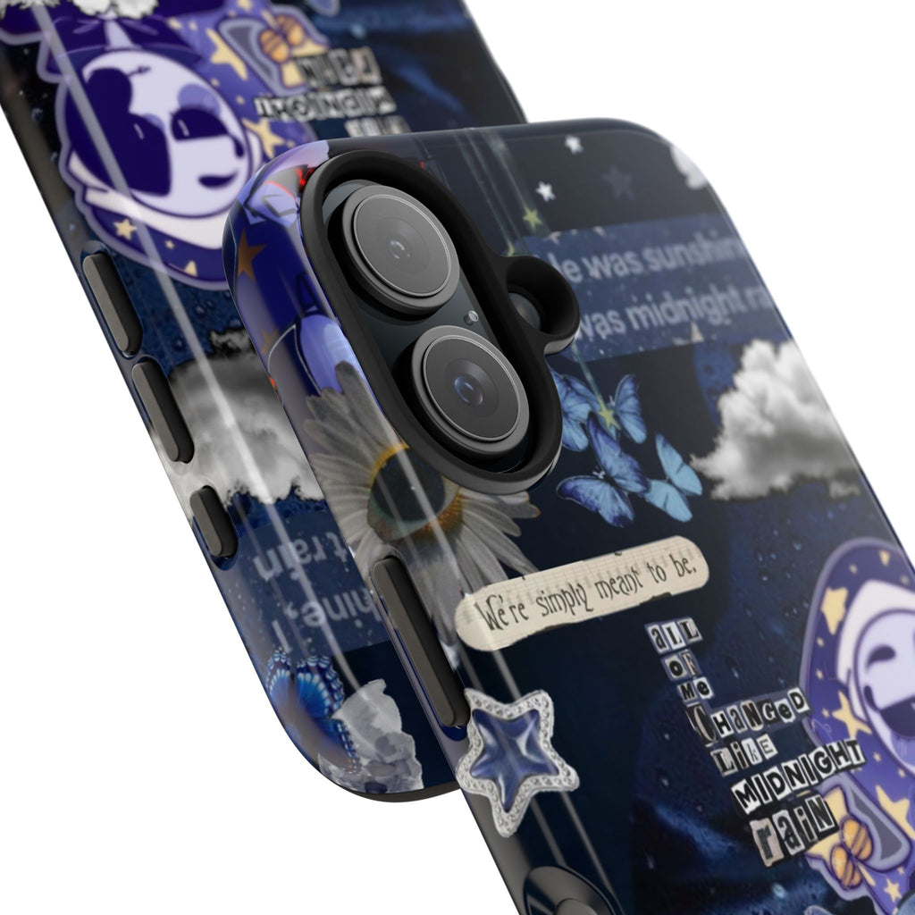 FNAF Five Nights at Freddys 5NAF Security Breach Midnight Rain Collage Phone Case | Tough Phone Case