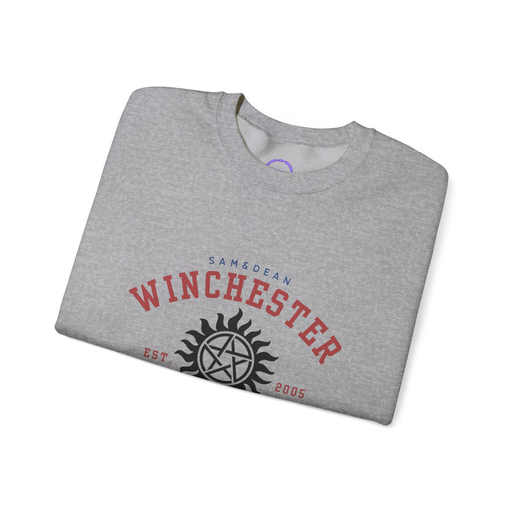 Supernatural Winchester Sigil logo Crewneck Sweatshirt | Supernatural-inspired