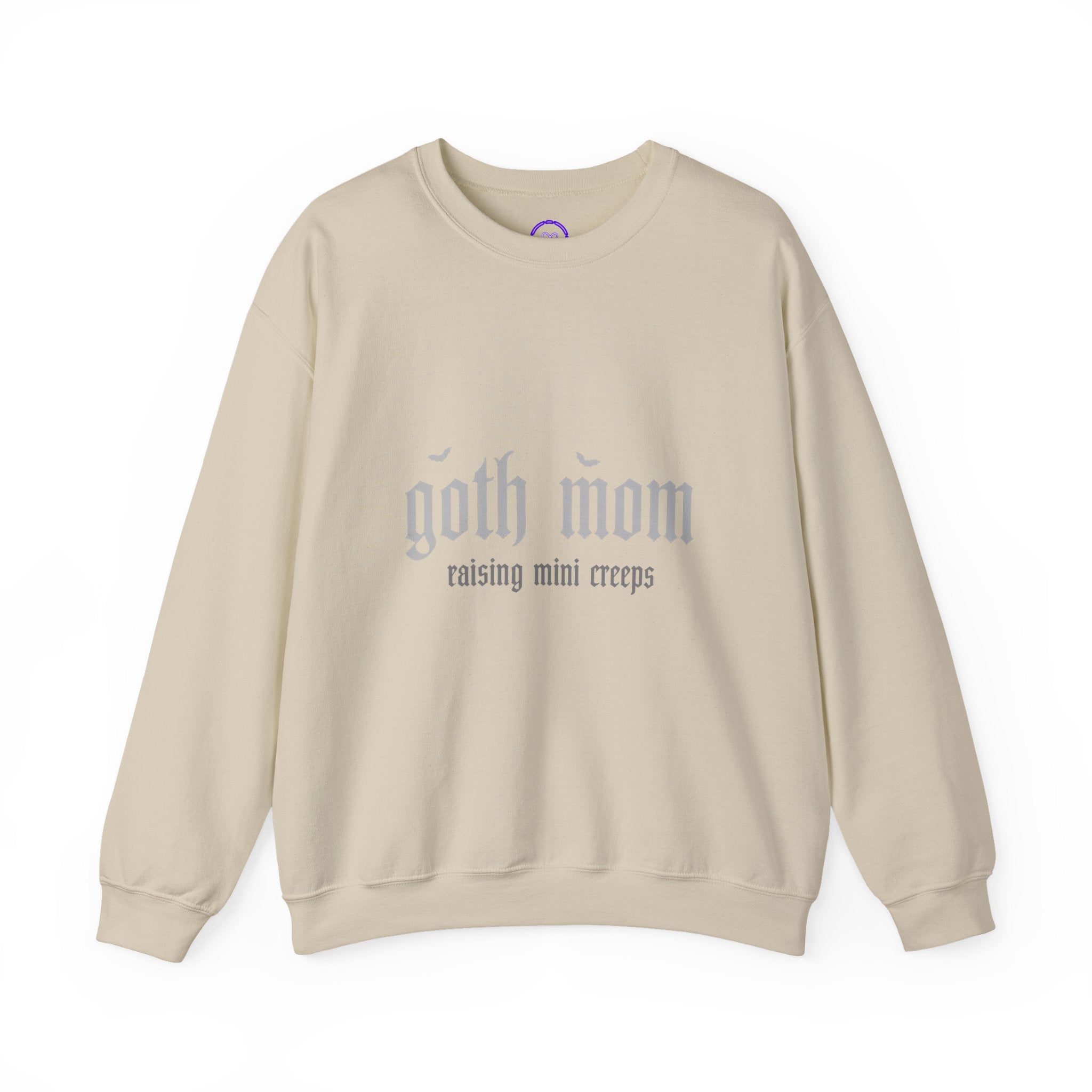 goth mom raising mini creeps Sweatshirt | Goth Motherhood Crewneck