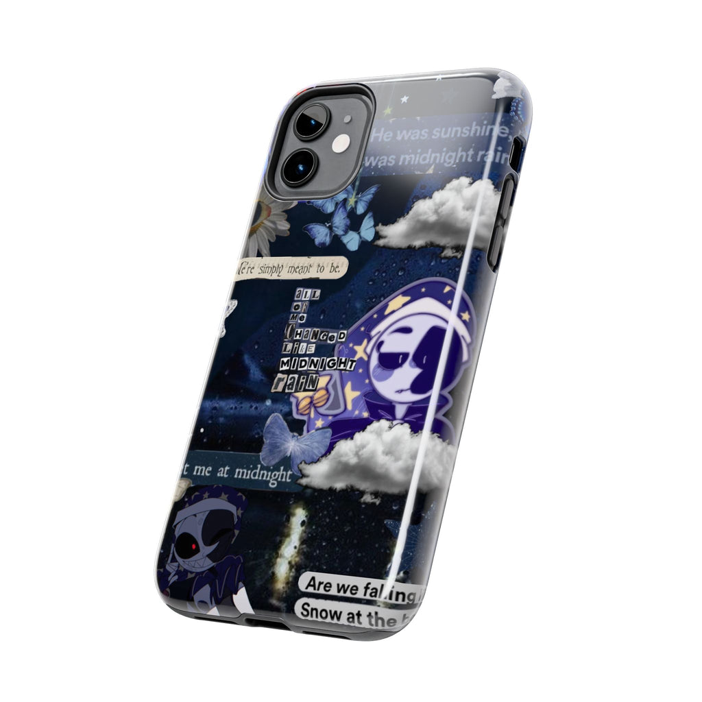 FNAF Five Nights at Freddys 5NAF Security Breach Midnight Rain Collage Phone Case | Tough Phone Case