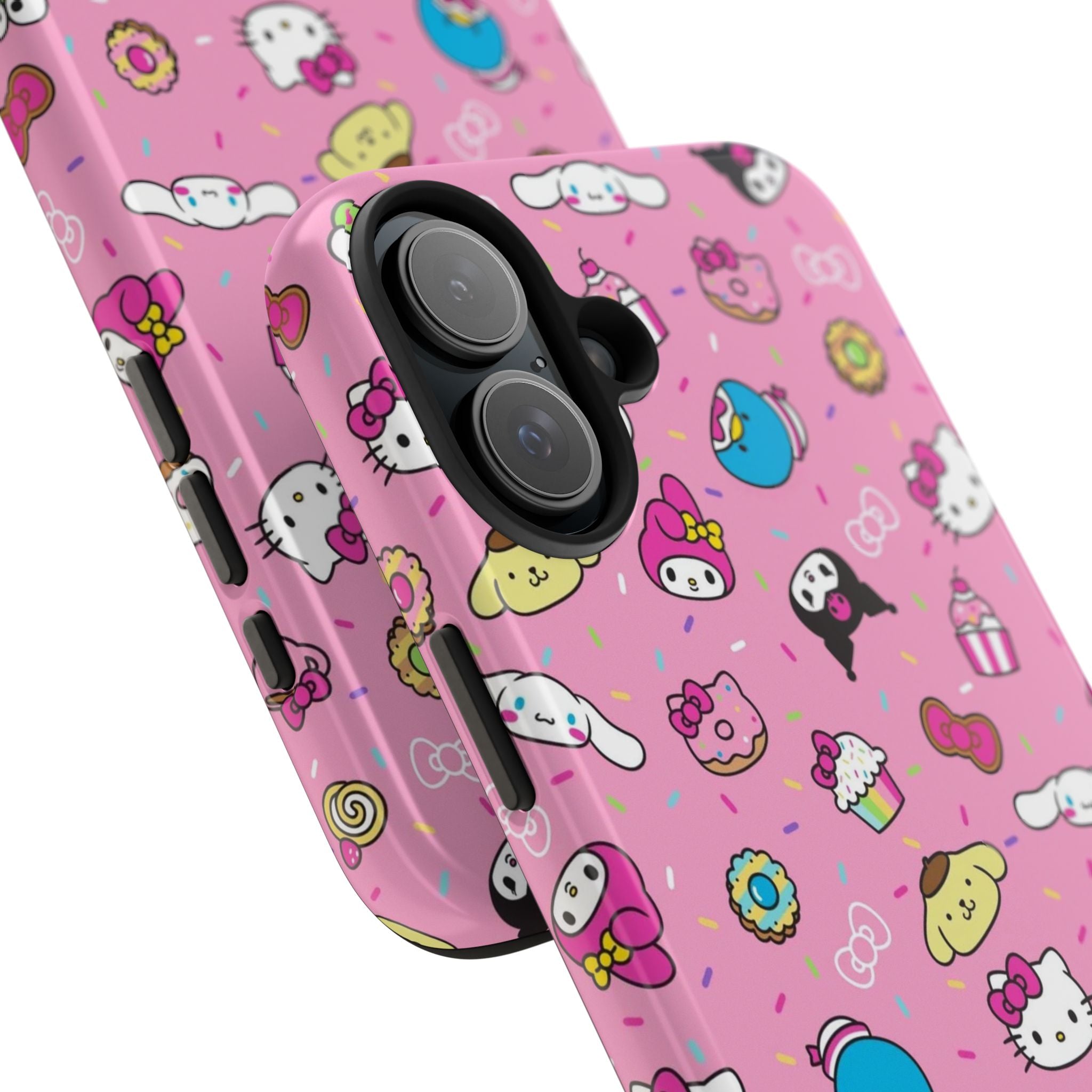 Sanrio Hello Kitty Characters Pattern Phone Case | Tough Phone Cases