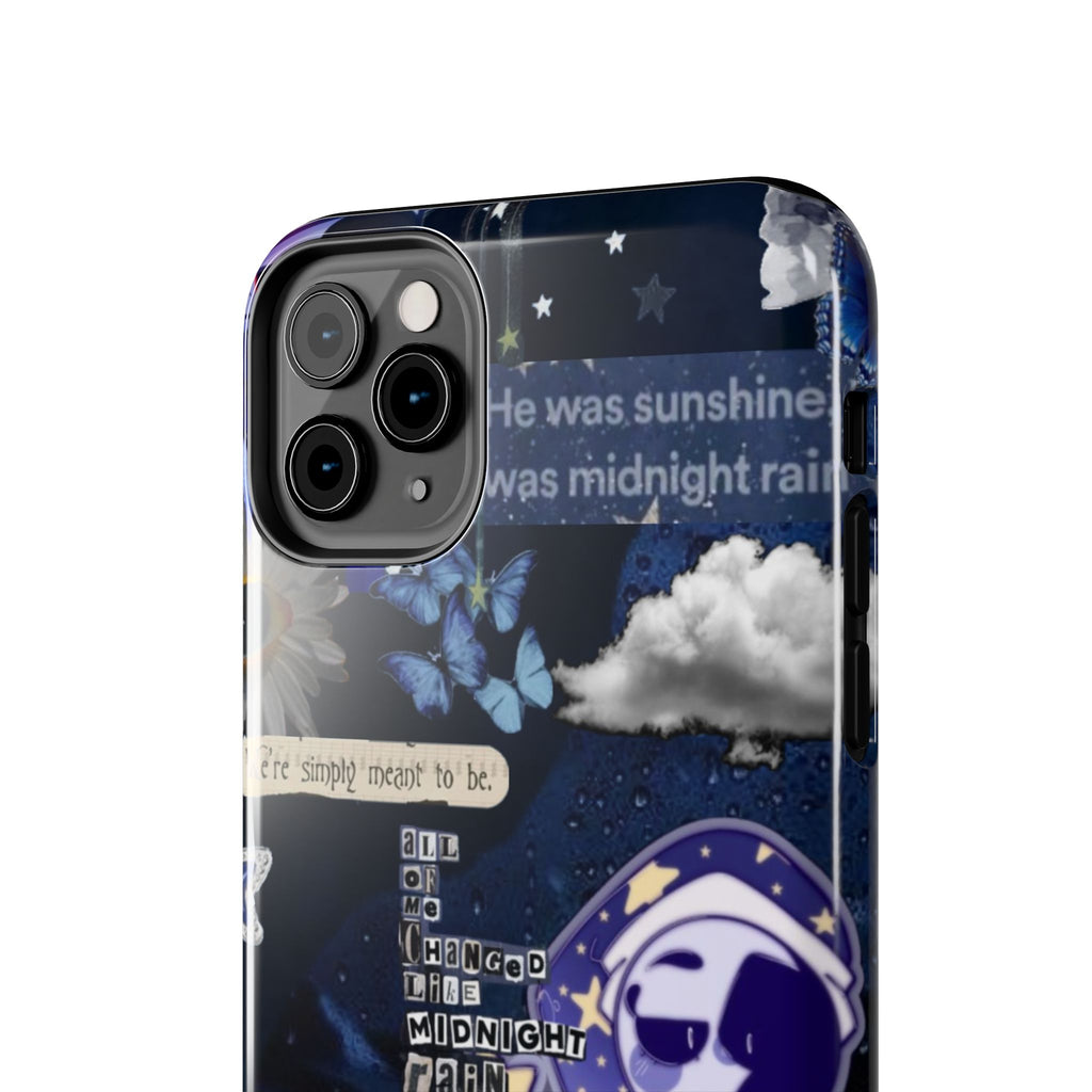 FNAF Five Nights at Freddys 5NAF Security Breach Midnight Rain Collage Phone Case | Tough Phone Case