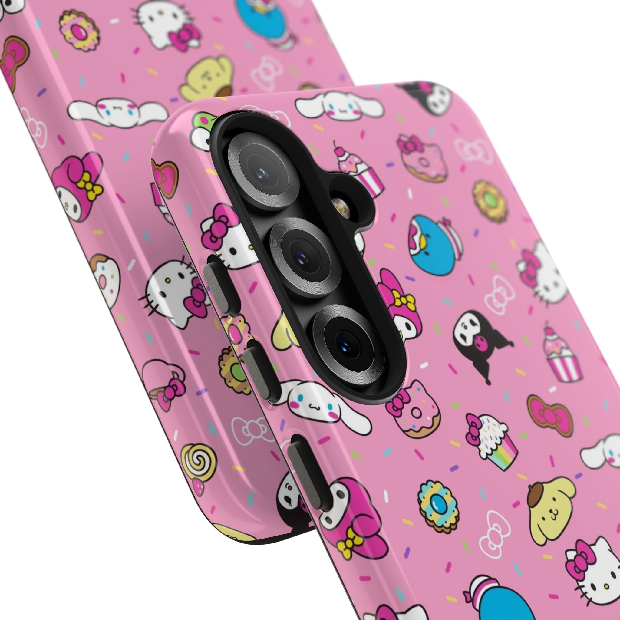 Sanrio Hello Kitty Characters Pattern Phone Case | Tough Phone Cases