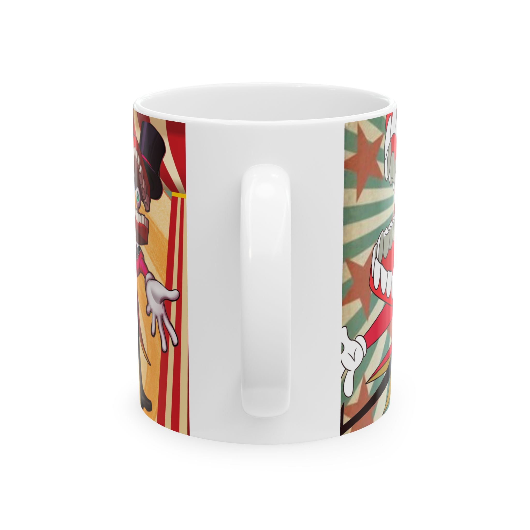 Caine The Amazing Digital Circus Clown Illustration Mug | Cute Ceramic Coffee Cup 11oz Gift