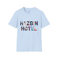 Hazbin Hotel modern text collage T-Shirt | Animated anime merch series typography tee