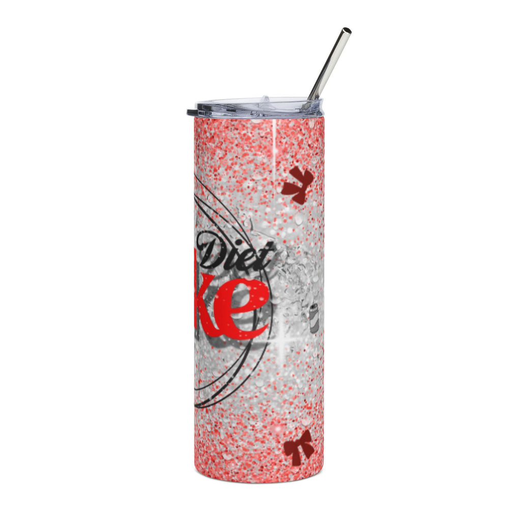 Diet Coke Sparkle Glitter Tumbler 20oz