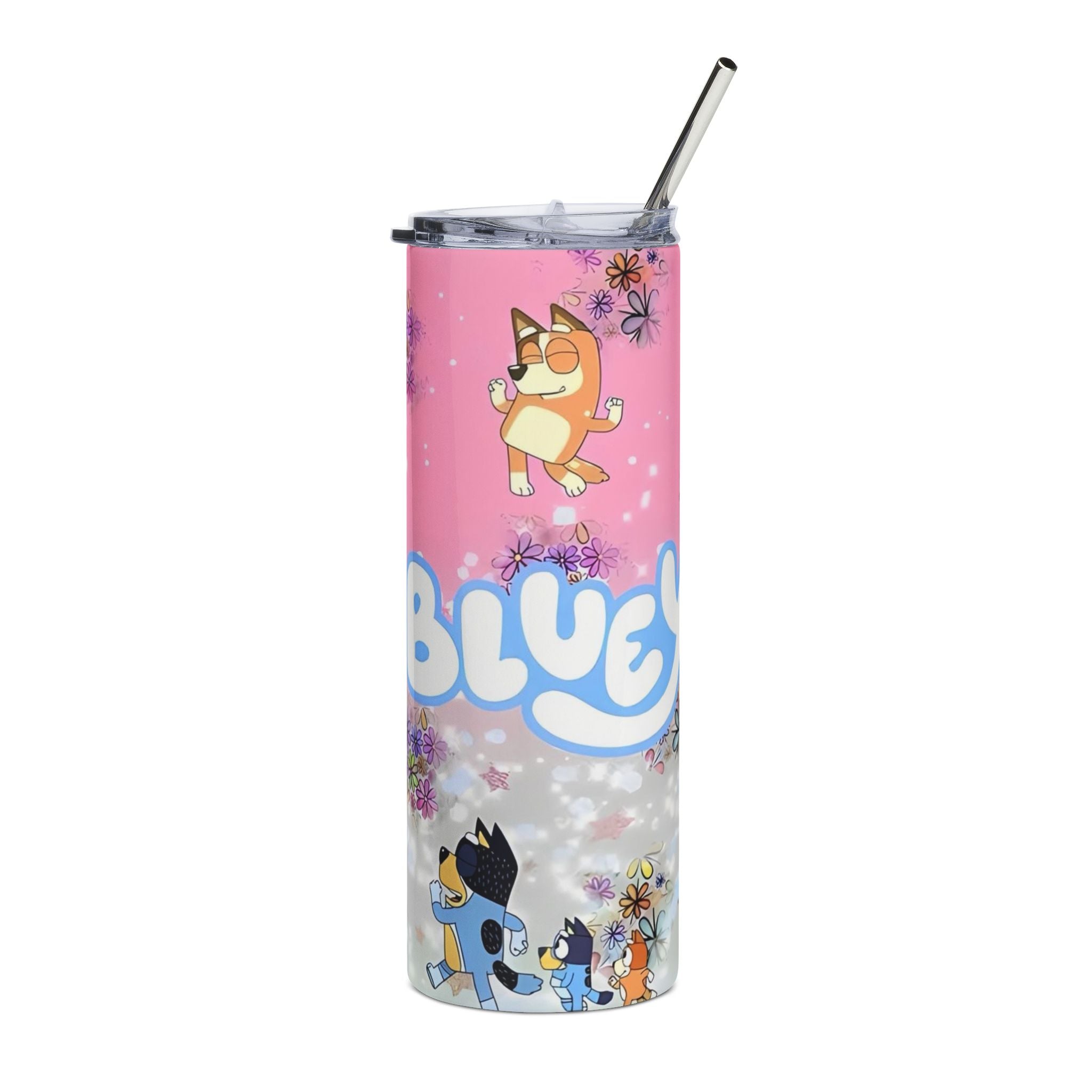 Bluey Characters Tumbler | 20oz Stainless Steel Travel Cup
