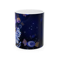 FNAF 5NAF Five Nights at Freddys Moon Moonlit Candy Night mug | Space Candy Illustration, Stars Ceramic Mug